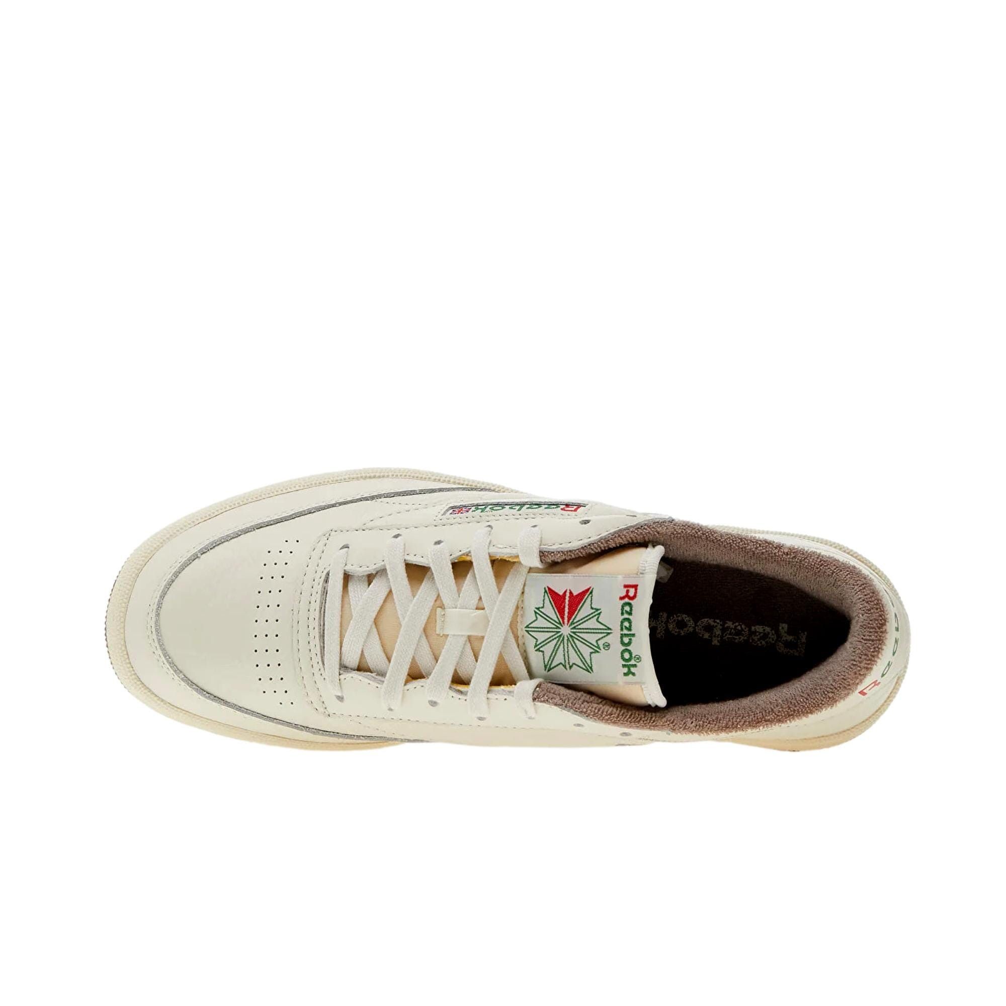 Reebok Club C 85 Vintage Chalk / Taupe / Glen Green GZ5161 Size US 5.5 / EU 38 - 2 Thumbnail