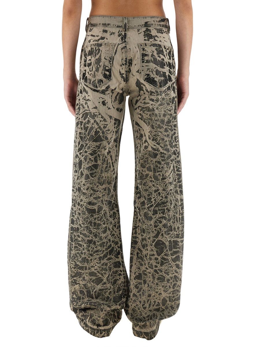 Rick Owens Drkshdw RICK OWENS DRKSHDW PANTS "CONCORDIANS" - BLACK (JEANS 26) Size 26" / US 2 / IT 38 - 3 Thumbnail
