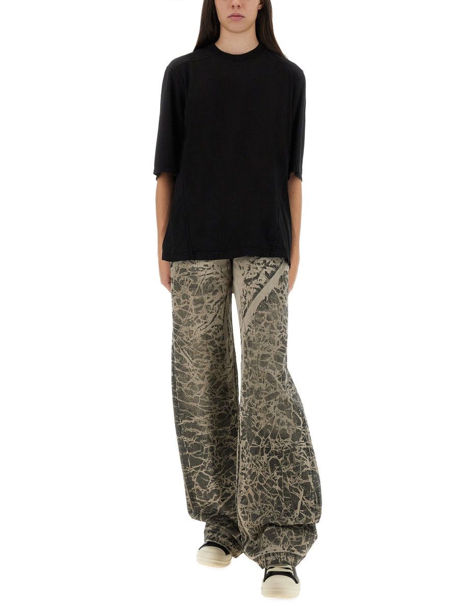 Rick Owens Drkshdw RICK OWENS DRKSHDW PANTS "CONCORDIANS" - BLACK (JEANS 26) Size 26" / US 2 / IT 38 - 2 Thumbnail
