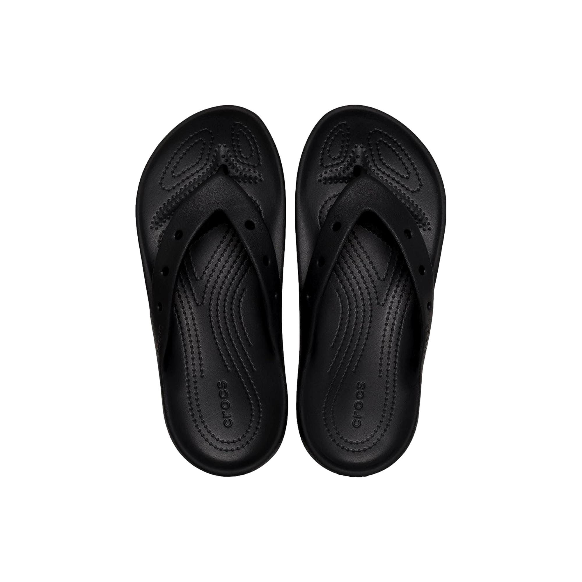 Crocs Classic Flip V2 Black 209402-001 Size US 6 / EU 39 - 3 Thumbnail