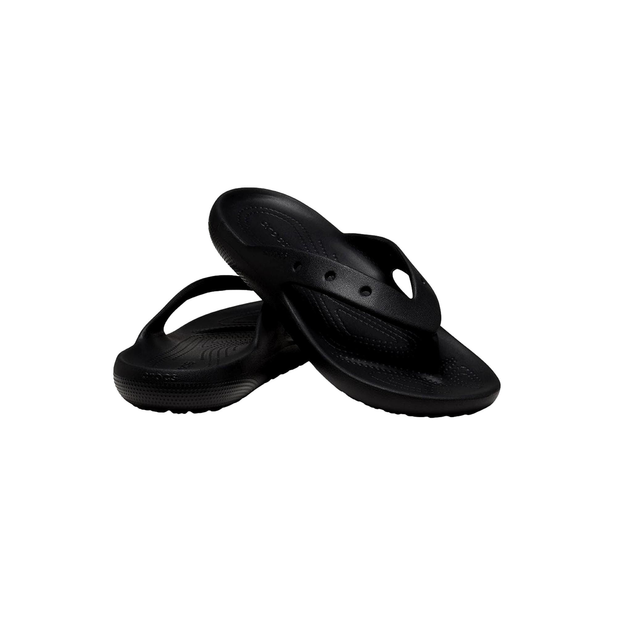 Crocs Classic Flip V2 Black 209402-001 Size US 6 / EU 39 - 2 Thumbnail