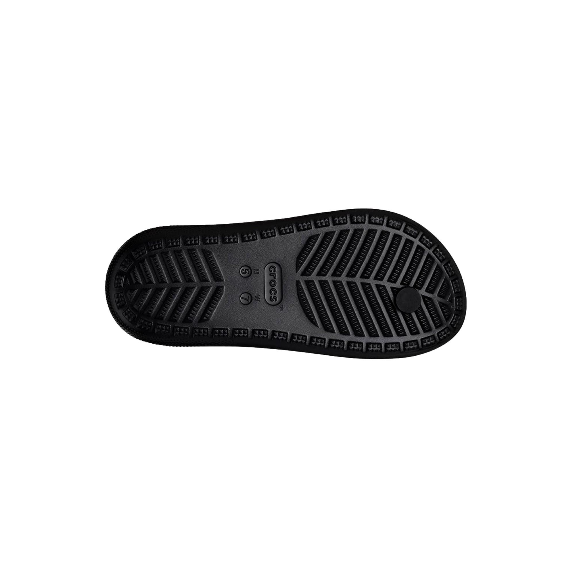 Crocs Classic Flip V2 Black 209402-001 Size US 6 / EU 39 - 4 Thumbnail