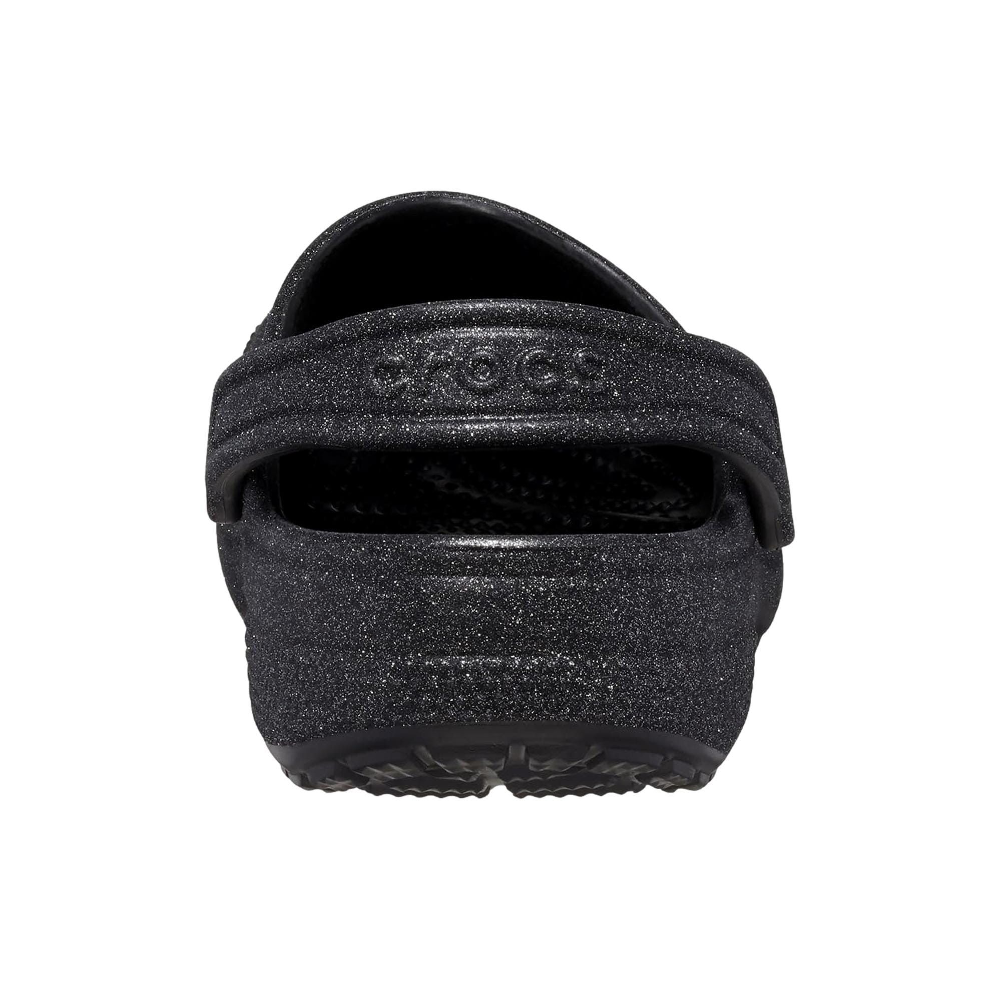 Crocs Classic Clog - Glitter Black Glitter 205942-0WH Size US 6 / EU 39 - 4 Thumbnail