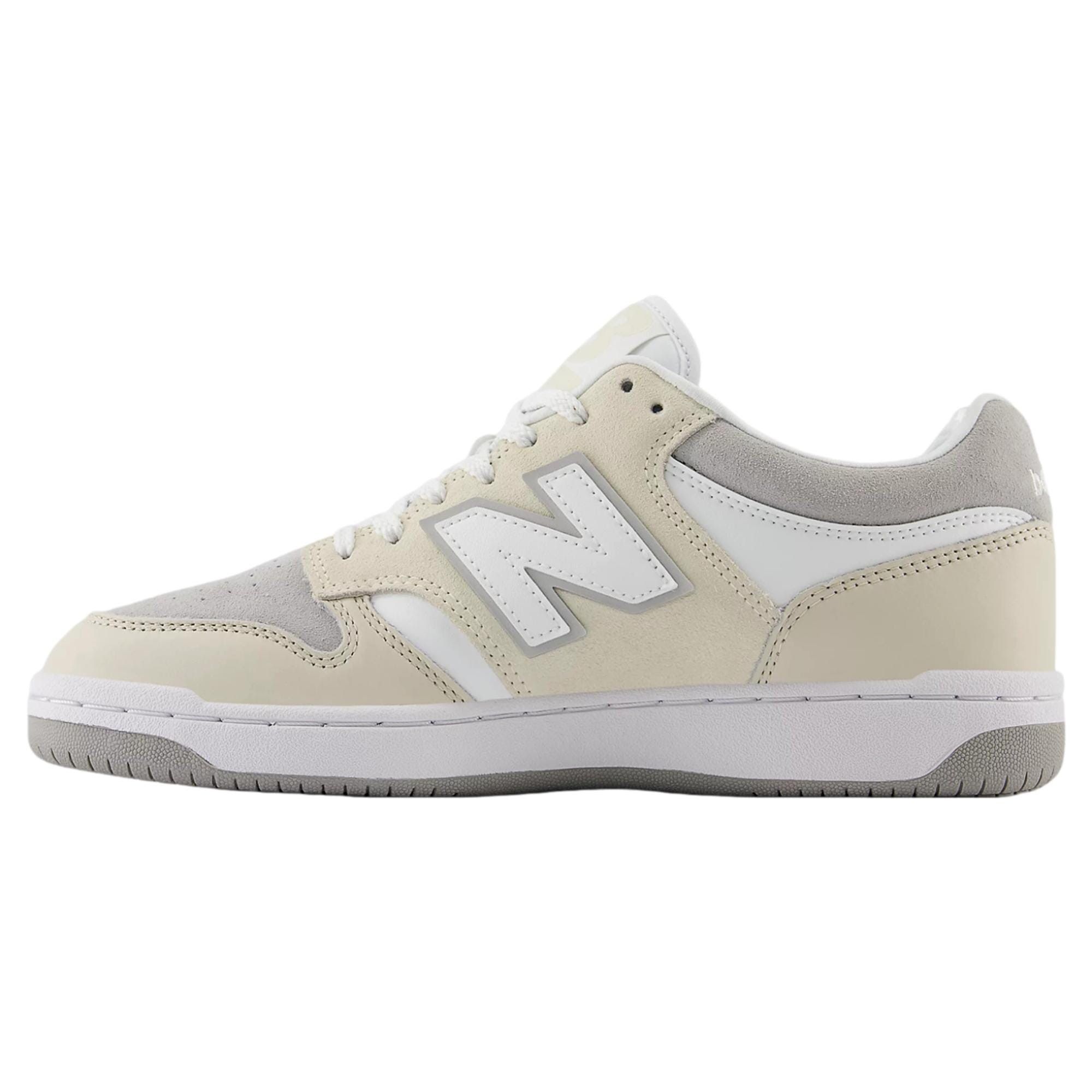 New Balance 480 Grey / Beige BB480LGW Size US 6.5 / EU 39-40 - 2 Thumbnail