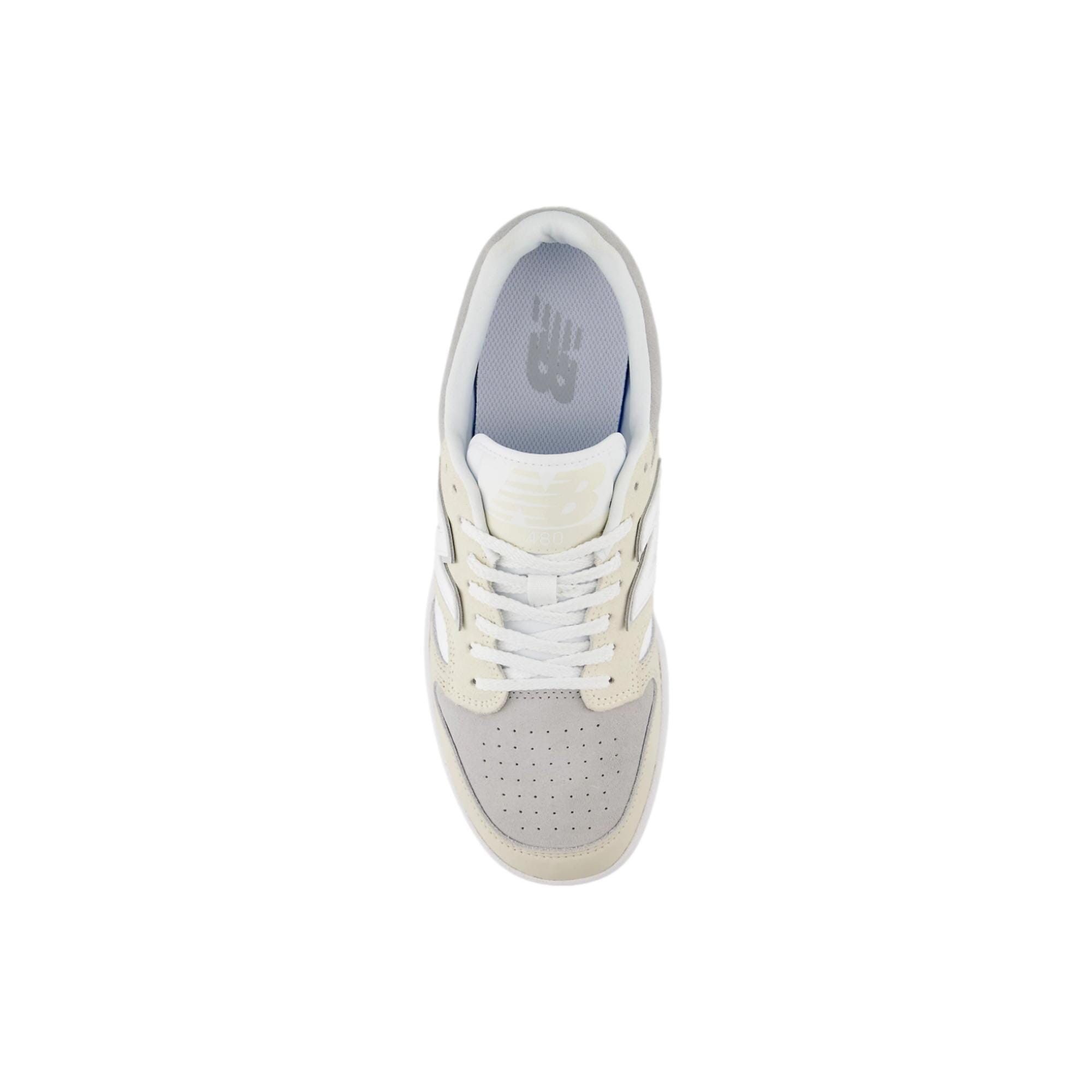 New Balance 480 Grey / Beige BB480LGW Size US 6.5 / EU 39-40 - 3 Thumbnail