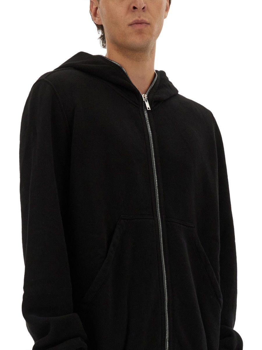 Rick Owens Drkshdw RICK OWENS DRKSHDW "JUMBO GIMP" HOODIE - BLACK Size US L / EU 52-54 / 3 - 4 Thumbnail