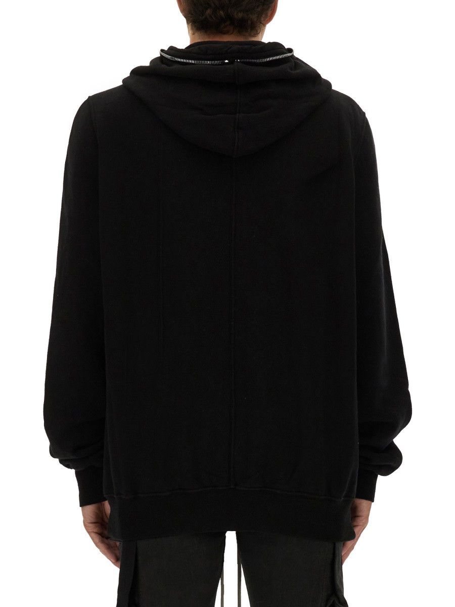 Rick Owens Drkshdw RICK OWENS DRKSHDW "JUMBO GIMP" HOODIE - BLACK Size US M / EU 48-50 / 2 - 3 Thumbnail