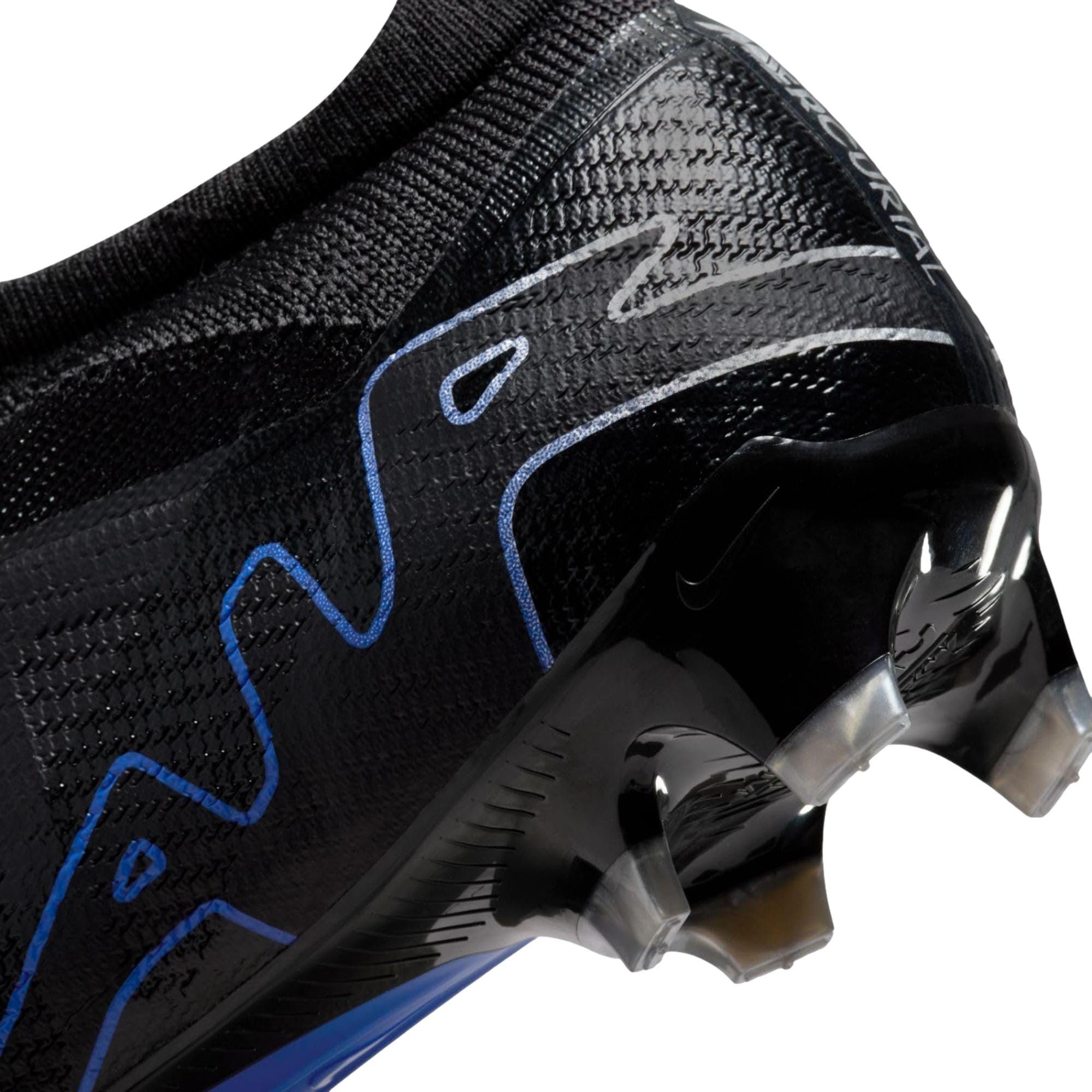 Nike Zoom Vapor 15 Pro FG Black / Blue DJ5603-040 Size US 7 / EU 40 - 3 Thumbnail