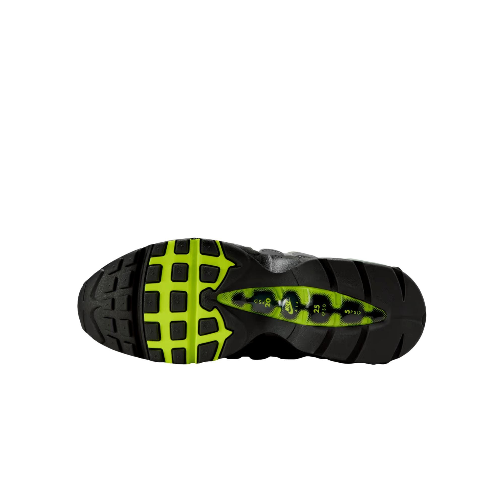 Nike Air Max 95 OG Black / Neon Yellow - Cool Grey HM4740-001 Size US 7.5 / EU 40-41 - 3 Thumbnail