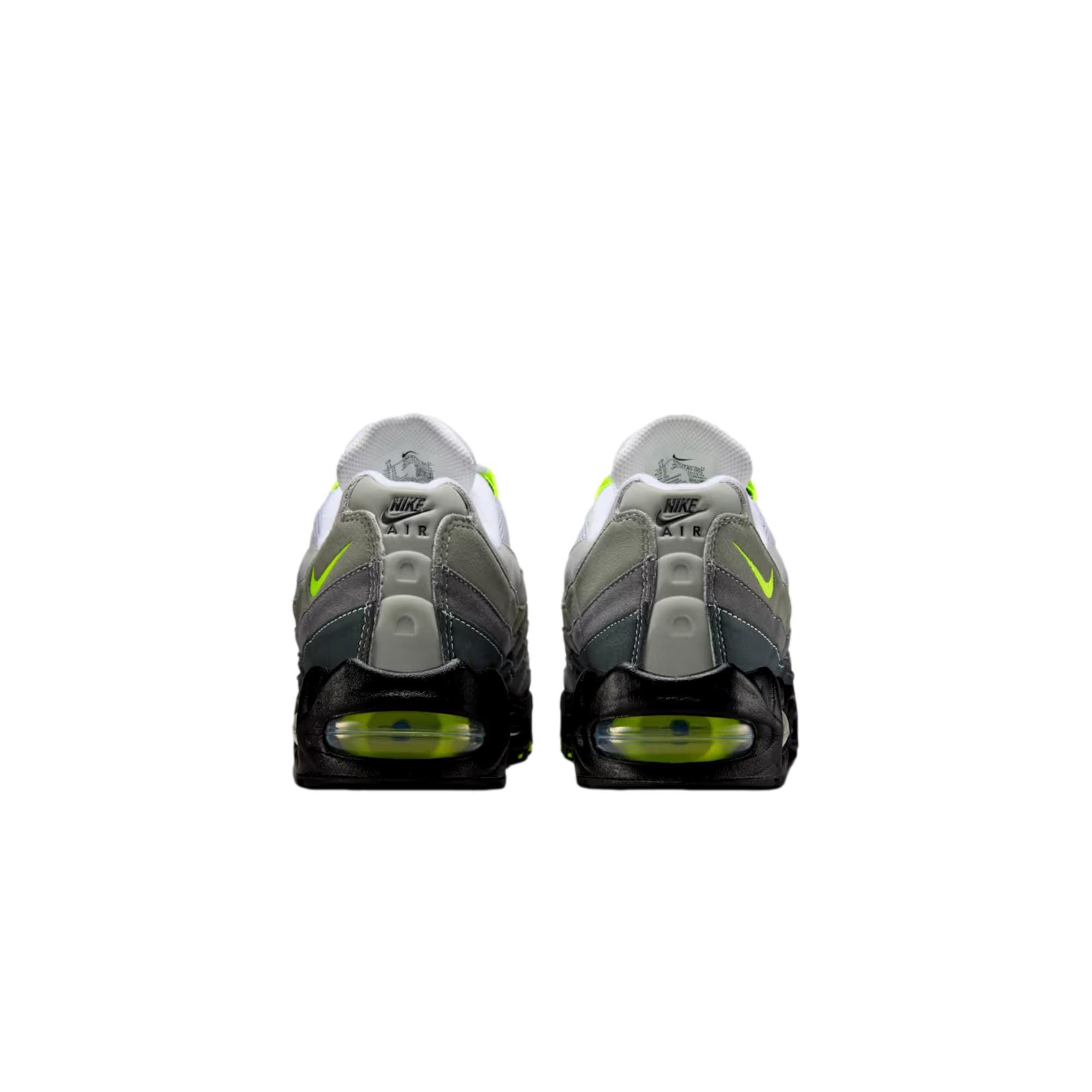 Nike Air Max 95 OG Black / Neon Yellow - Cool Grey HM4740-001 Size US 7.5 / EU 40-41 - 4 Thumbnail