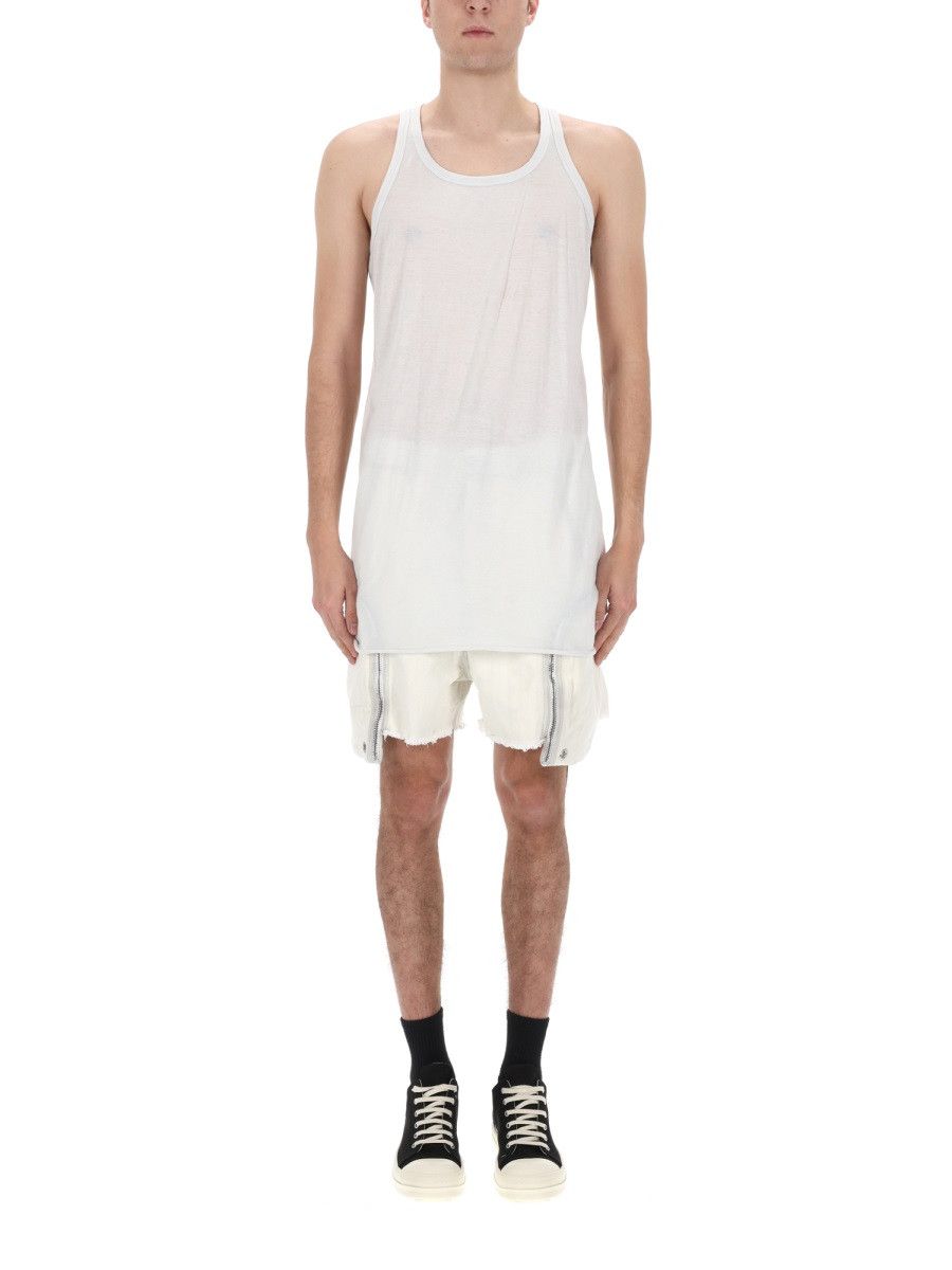 Rick Owens Drkshdw RICK OWENS DRKSHDW TANK TOP "LOOSE" - WHITE Size US L / EU 52-54 / 3 - 4 Thumbnail