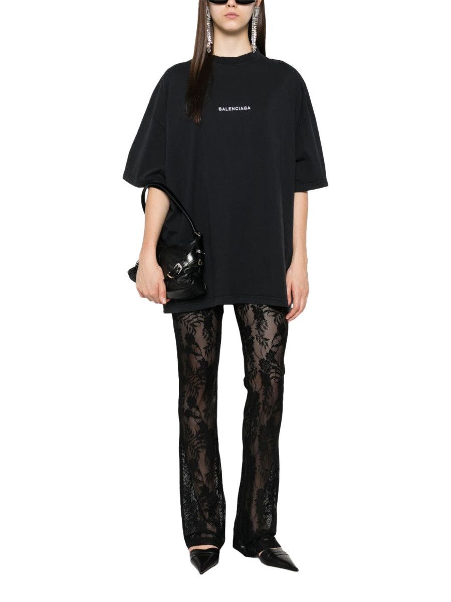 Balenciaga BALENCIAGA OVERSIZE FIT T-SHIRT - BLACK (NUMERIC 1) Size US S / EU 44-46 / 1 - 2 Thumbnail