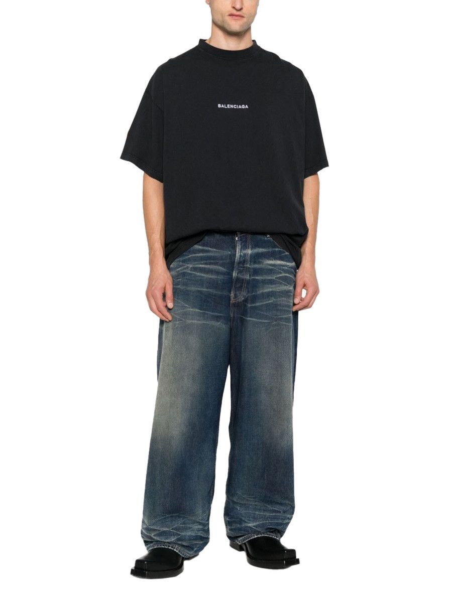 Balenciaga BALENCIAGA OVERSIZE FIT T-SHIRT - BLACK (NUMERIC 1) Size US S / EU 44-46 / 1 - 4 Thumbnail