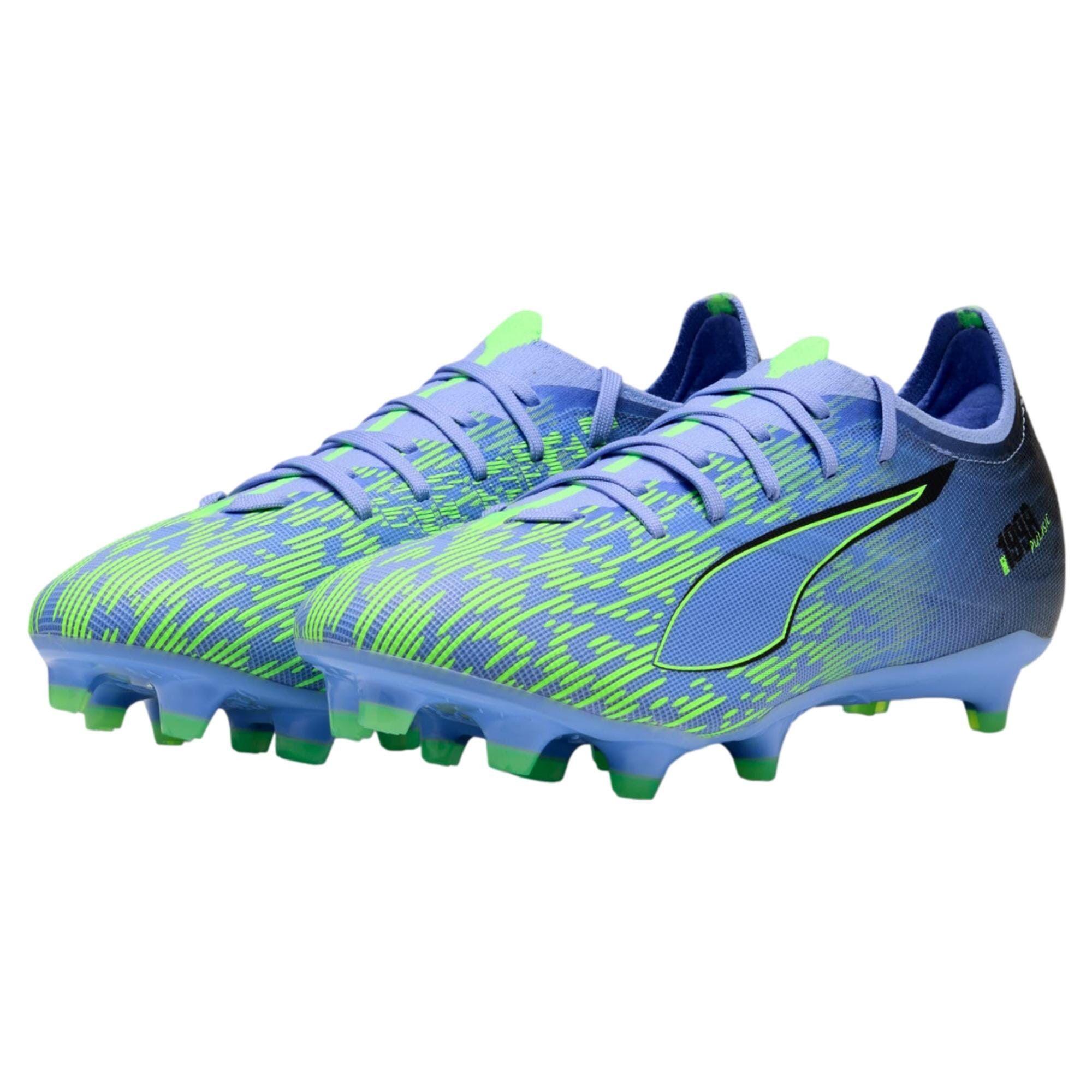 Puma Ultra 5 Match Chasing FG / AG Purple - Green Glare 108645-01 Size US 7.5 / EU 40-41 - 2 Thumbnail