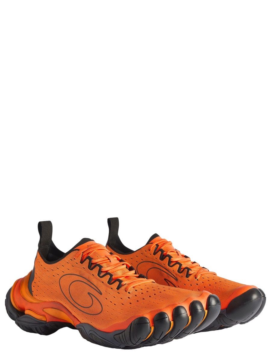 Balenciaga BALENCIAGA "ANATOMIC RUNNER" SNEAKER - ORANGE (IT 40) Size US 7 / EU 40 - 2 Thumbnail