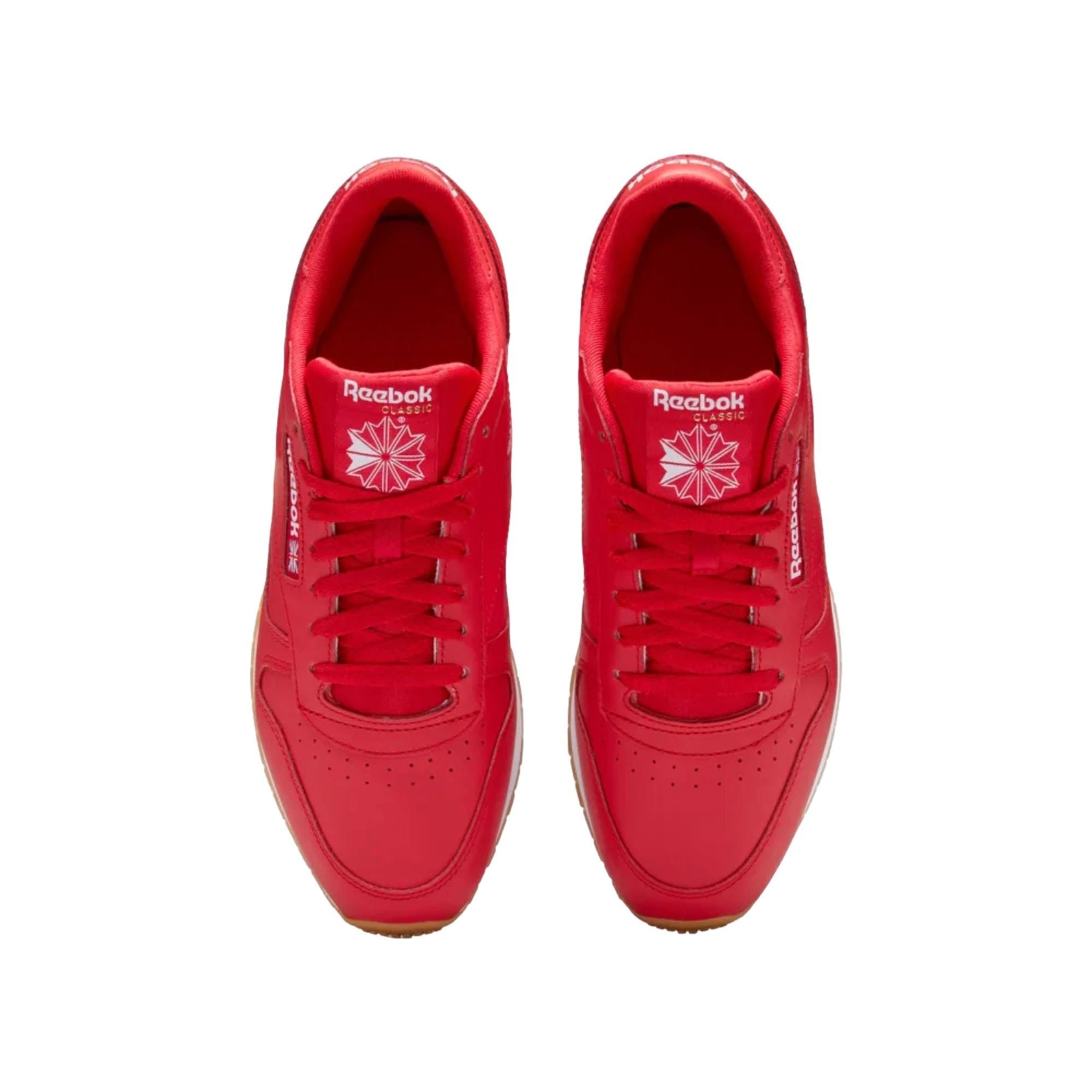 Reebok Classic Leather Vector Red/Footwear White/Rubber Gum GY3601 Size US 8 / EU 41 - 3 Thumbnail