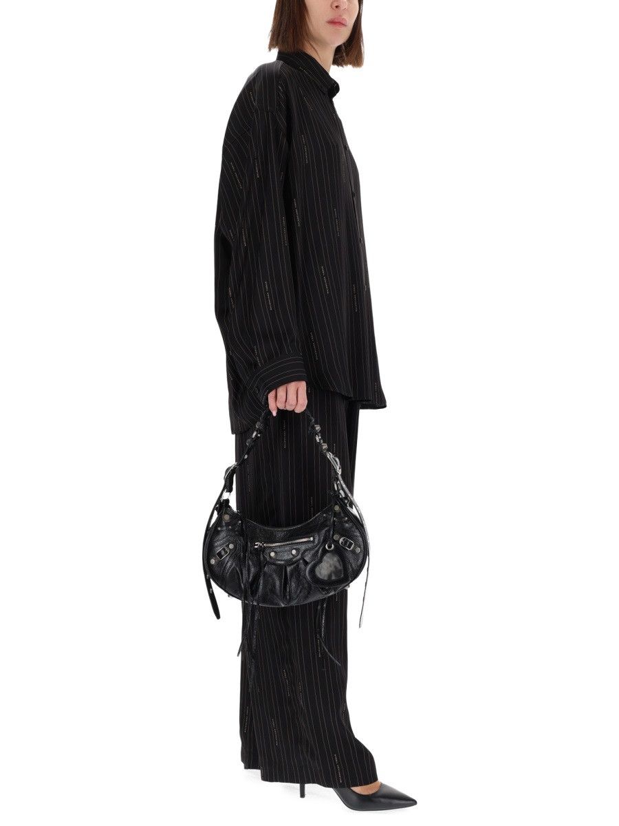 Balenciaga BALENCIAGA "COCOON" SHIRT - BLACK Size XS / US 0-2 / IT 36-38 - 2 Thumbnail
