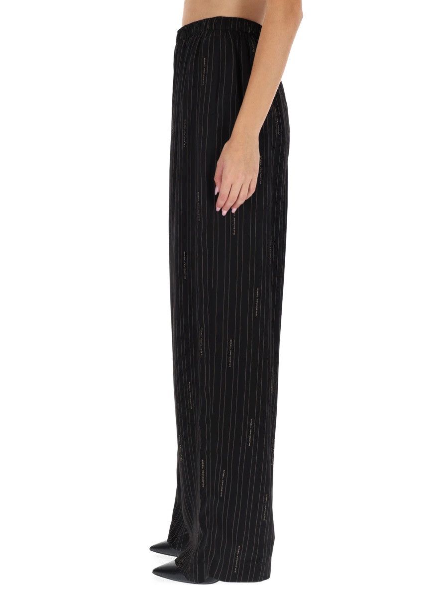 Balenciaga BALENCIAGA PANTS "PYJAMA" - BLACK (FR 36) Size 26" / US 2 / IT 38 - 3 Thumbnail
