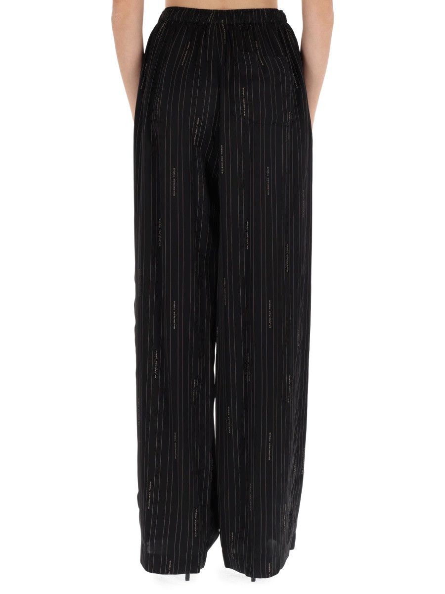 Balenciaga BALENCIAGA PANTS "PYJAMA" - BLACK (FR 36) Size 26" / US 2 / IT 38 - 4 Thumbnail