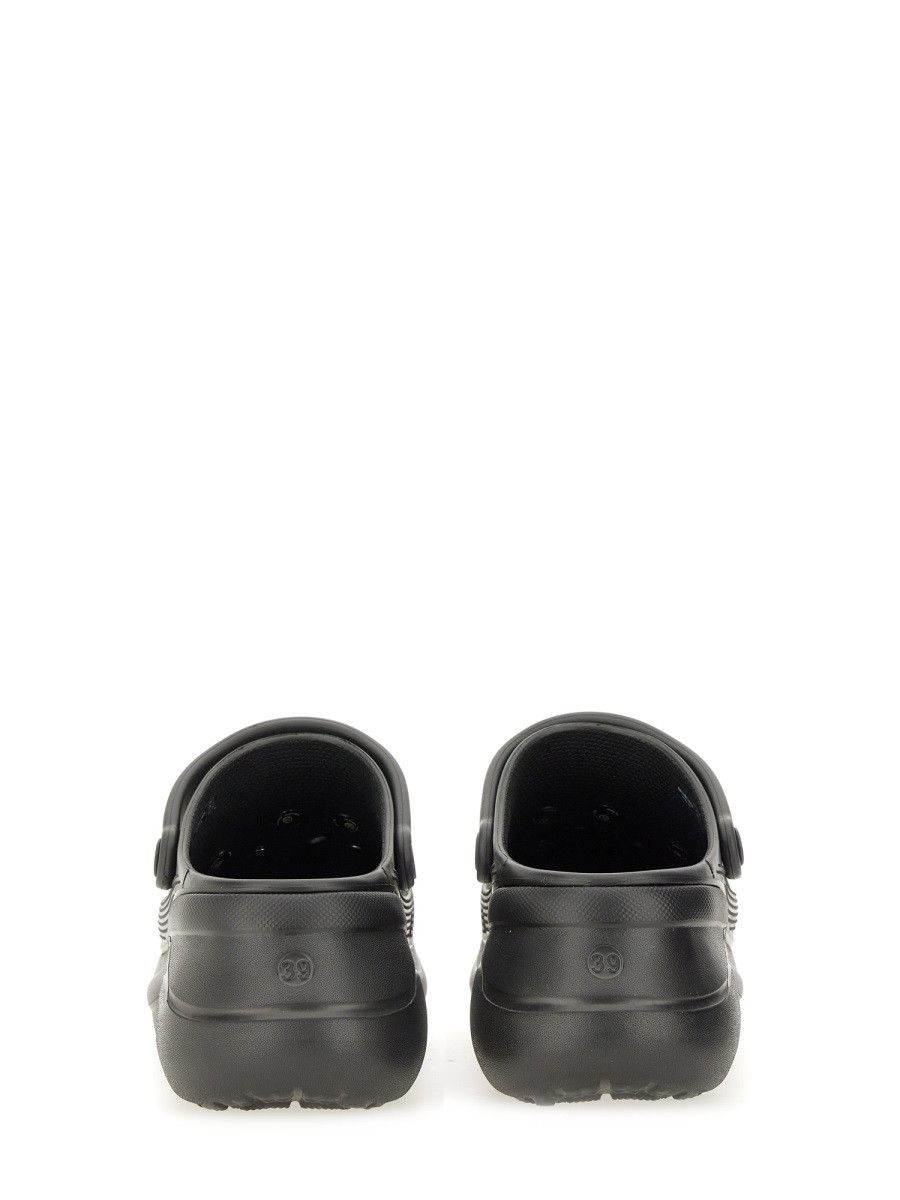 Balenciaga BALENCIAGA "CROCS JIBBITZ" SABOT - BLACK (IT 39) Size US 9 / IT 39 - 3 Thumbnail