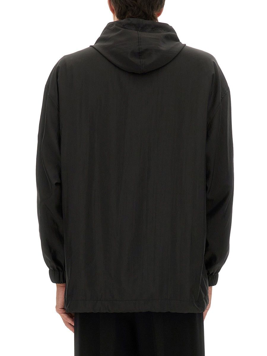Balenciaga BALENCIAGA OVERSIZED WINDBREAKER - BLACK (NUMERIC 1) Size US S / EU 44-46 / 1 - 3 Thumbnail