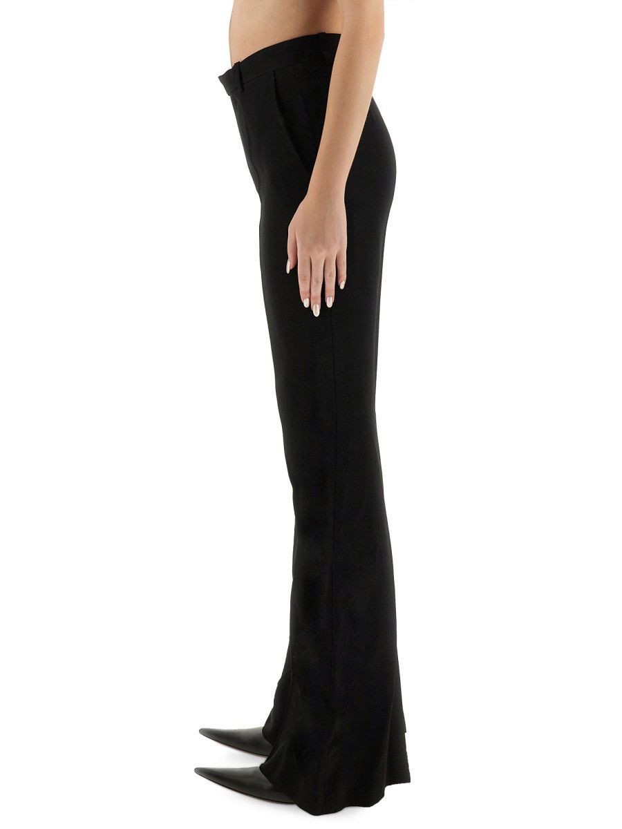 Balenciaga BALENCIAGA "FLARED" PANTS - BLACK (FR 36) Size 26" / US 2 / IT 38 - 4 Thumbnail