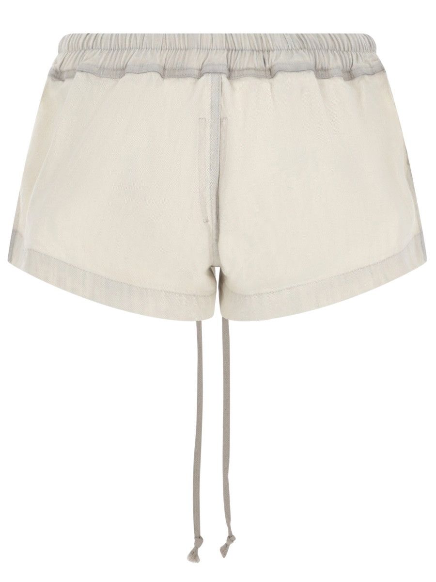 Rick Owens Drkshdw RICK OWENS DRKSHDW DENIM SHORTS - WHITE Size 32" / US 10 / IT 46 - 3 Thumbnail