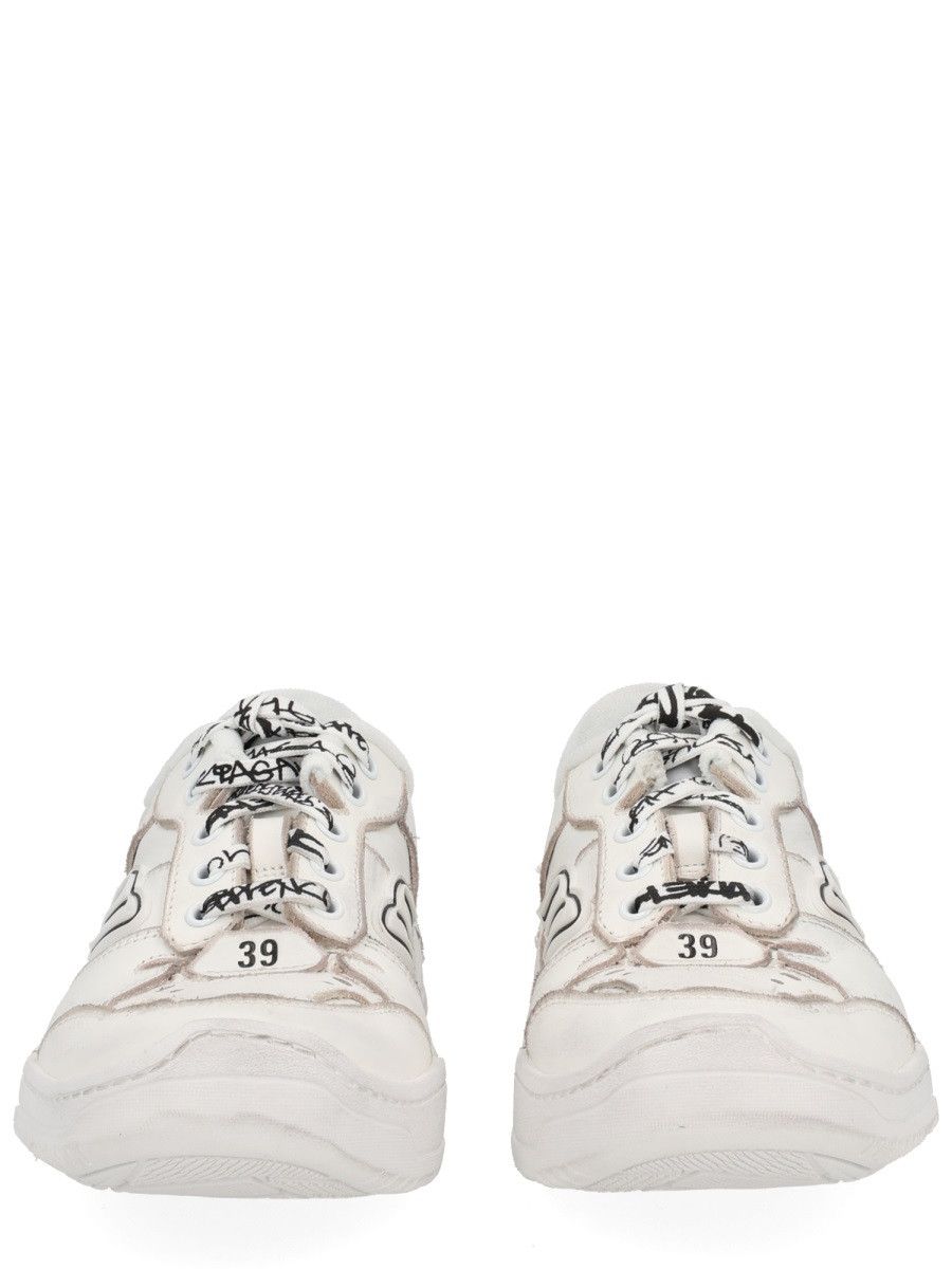 Balenciaga BALENCIAGA "HAMPTONS" SNEAKER - WHITE (IT 36) Size US 6 / IT 36 - 3 Thumbnail