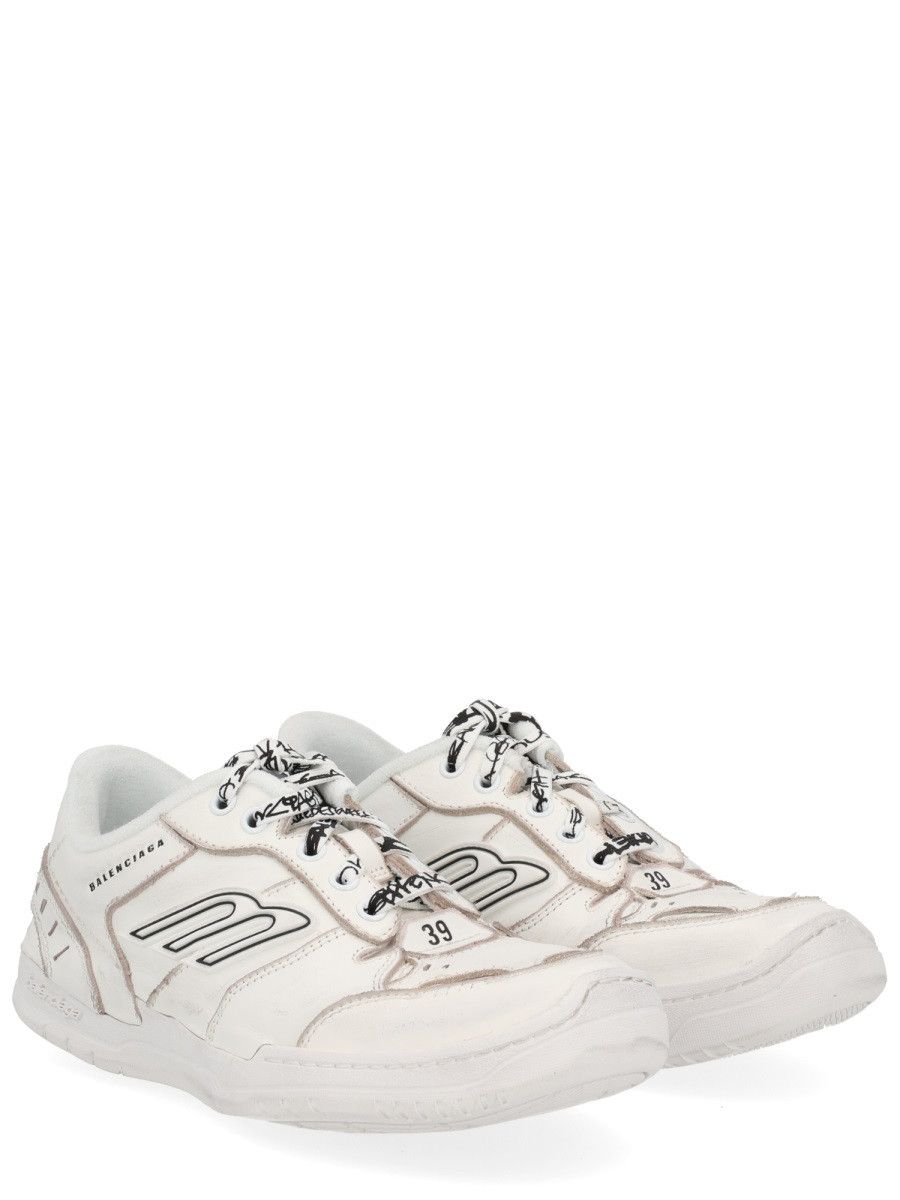 Balenciaga BALENCIAGA "HAMPTONS" SNEAKER - WHITE (IT 36) Size US 6 / IT 36 - 2 Thumbnail