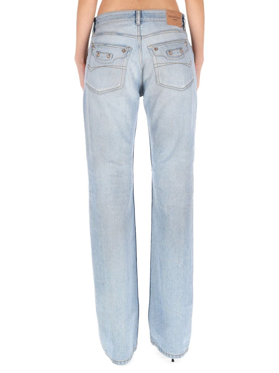 Balenciaga BALENCIAGA PANTS "CITY" - DENIM (JEANS 27) Size 27" / US 4 / IT 40 - 4 Thumbnail