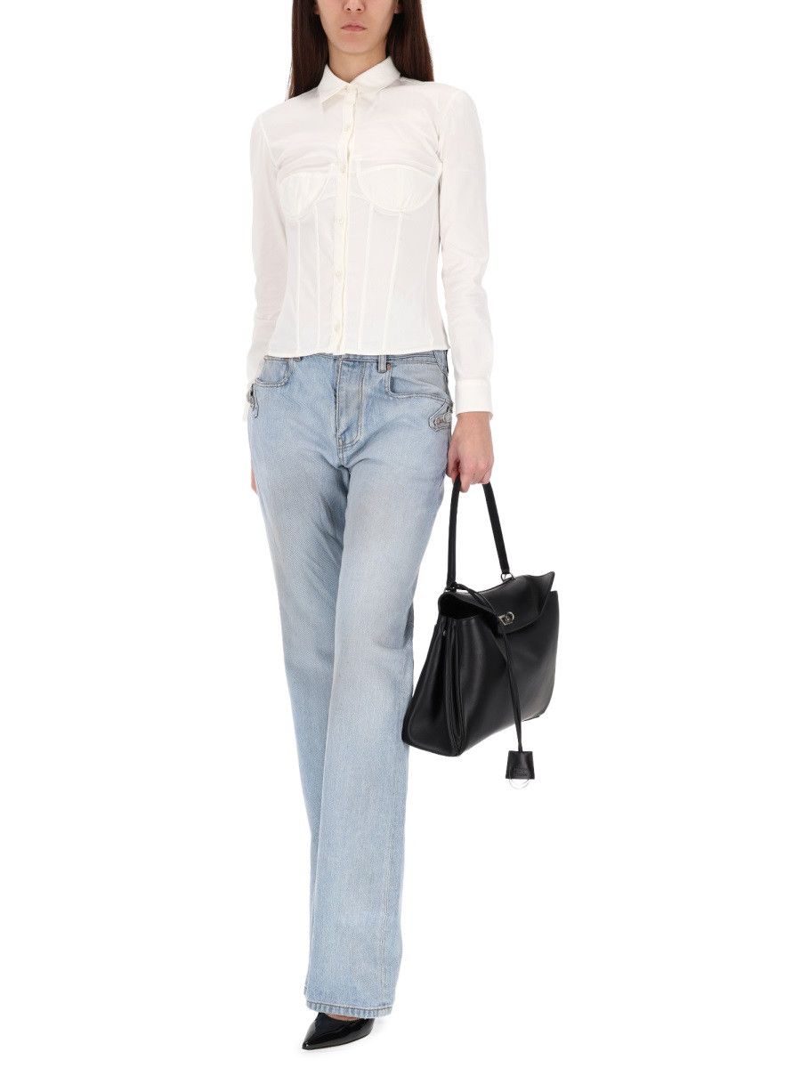Balenciaga BALENCIAGA PANTS "CITY" - DENIM (JEANS 27) Size 27" / US 4 / IT 40 - 2 Thumbnail