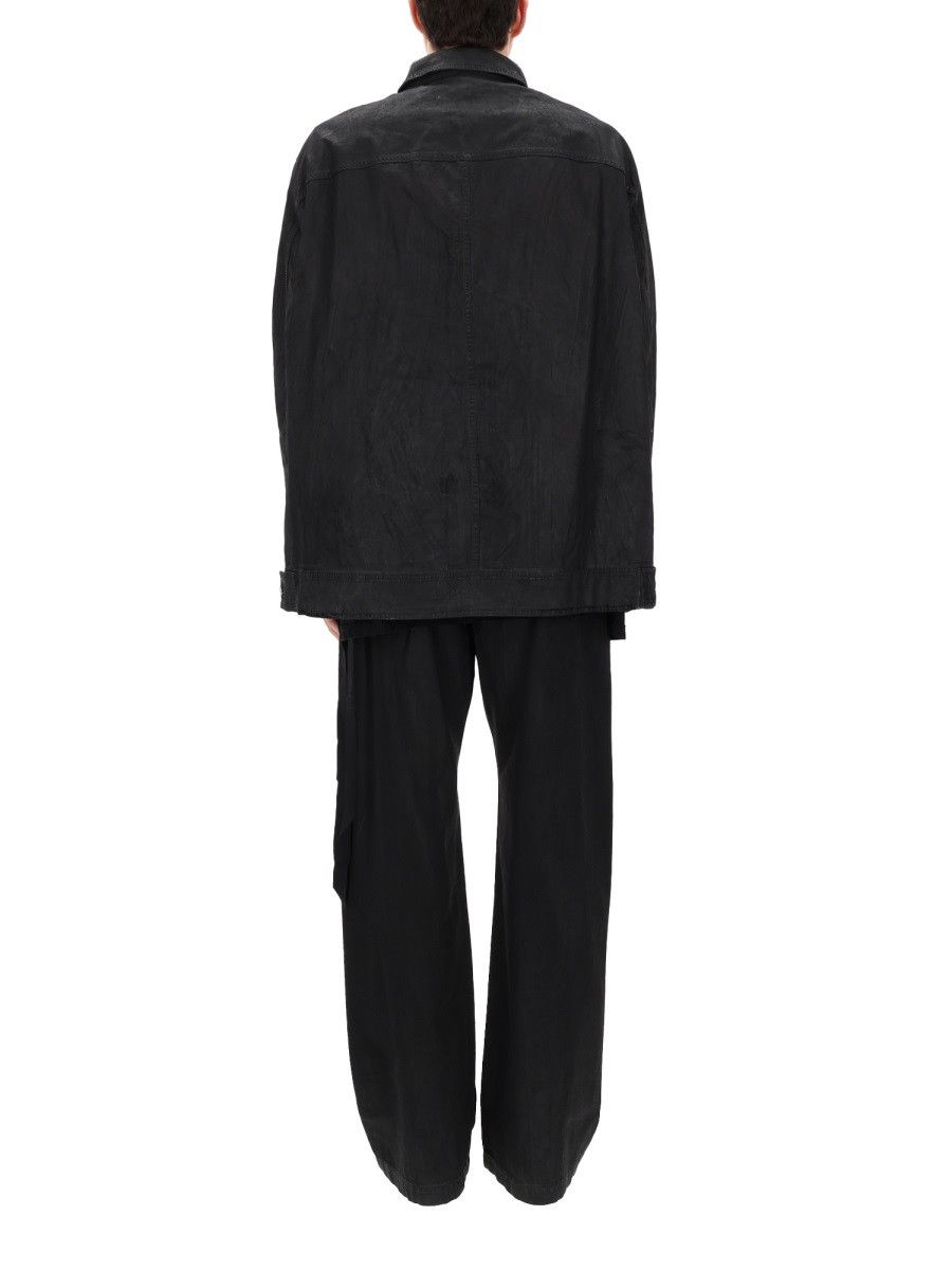 Rick Owens Drkshdw RICK OWENS DRKSHDW "JUMBO WORKER" JACKET - BLACK Size US S / EU 44-46 / 1 - 5 Thumbnail