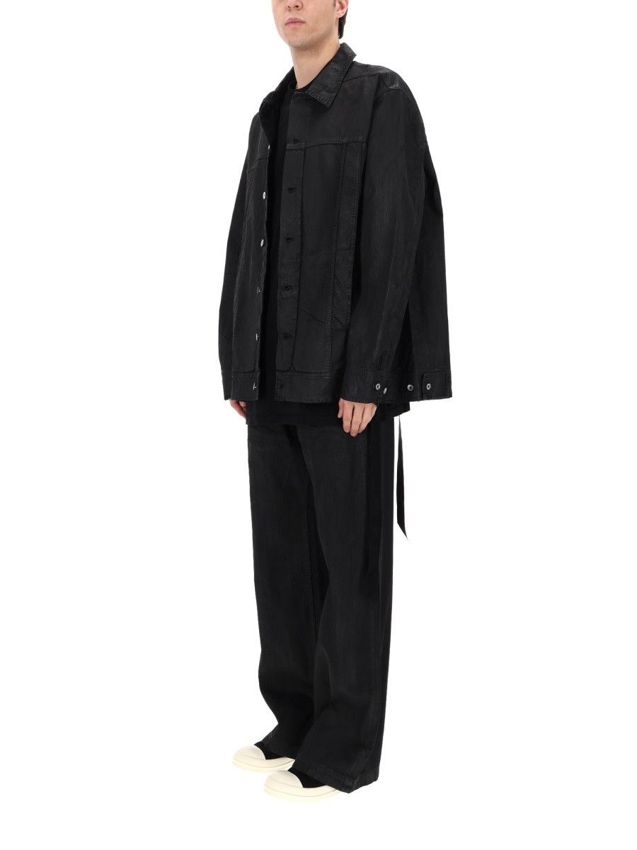 Rick Owens Drkshdw RICK OWENS DRKSHDW "JUMBO WORKER" JACKET - BLACK Size US S / EU 44-46 / 1 - 2 Thumbnail