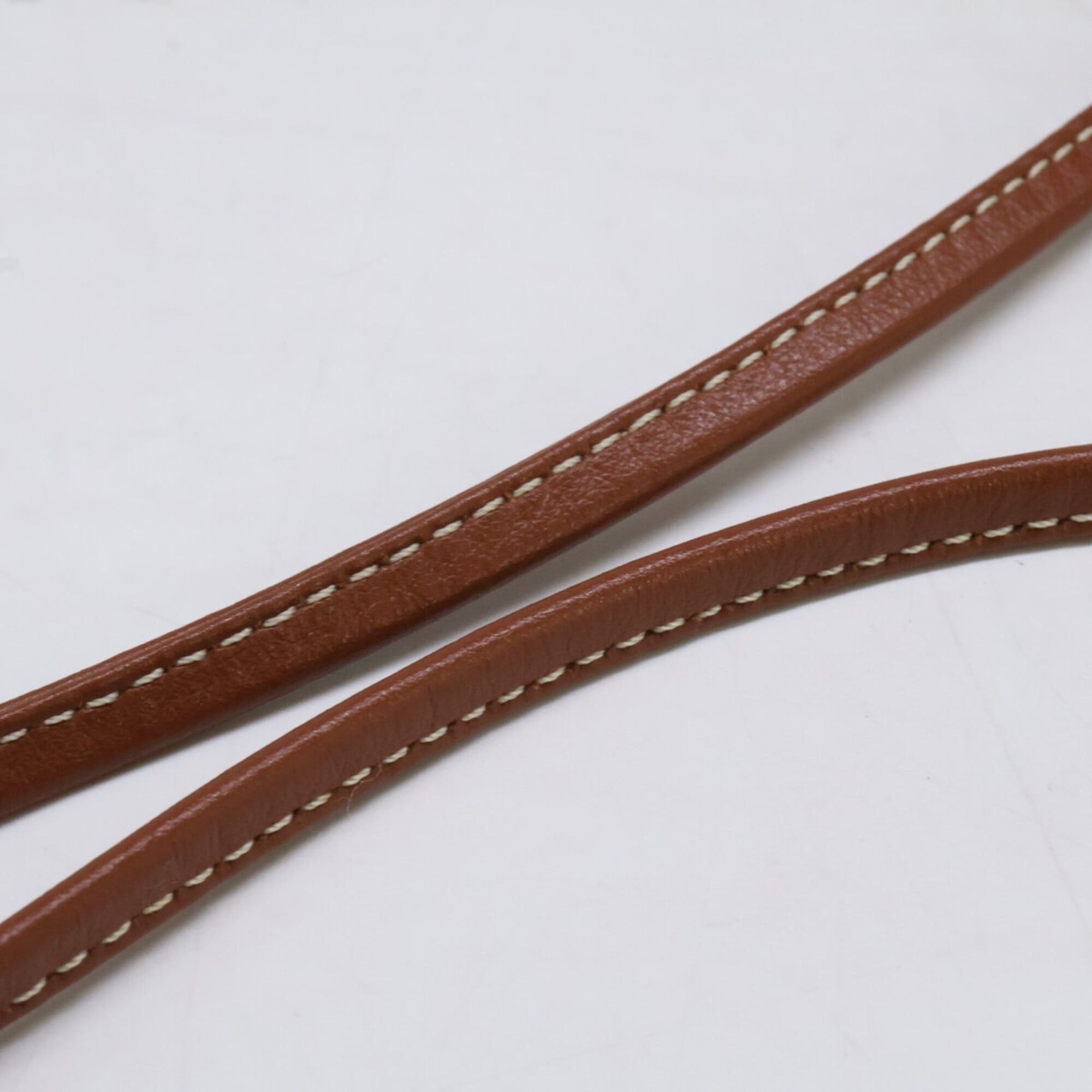 Celine CELINE Micro Leather Heart Mini Crossbody Bag Shoulder Brown Women's Size ONE SIZE - 7 Thumbnail