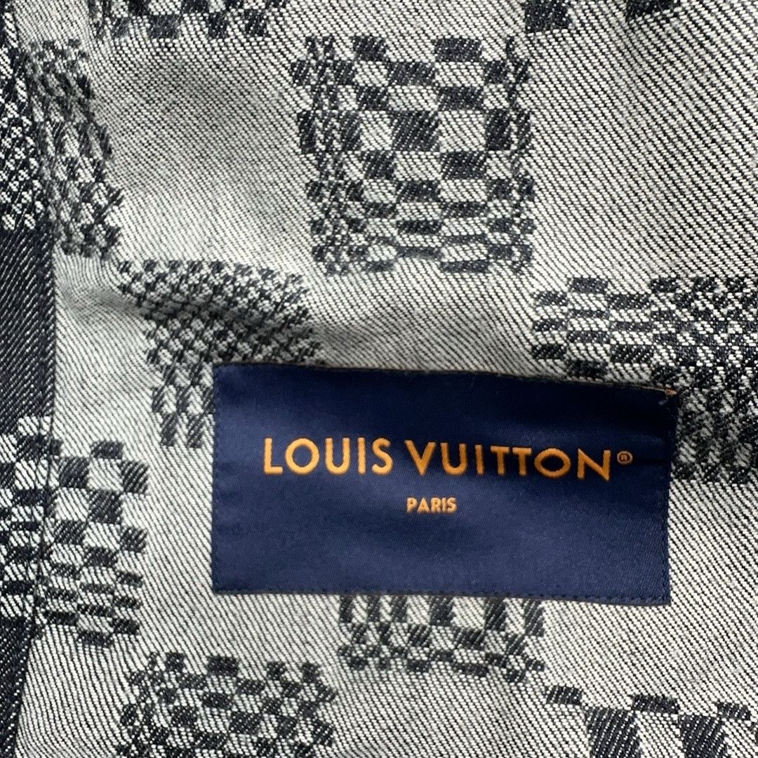 Louis Vuitton Louis Vuitton Checkerboard Denim Jacket Size M Size US M / EU 48-50 / 2 - 4 Thumbnail