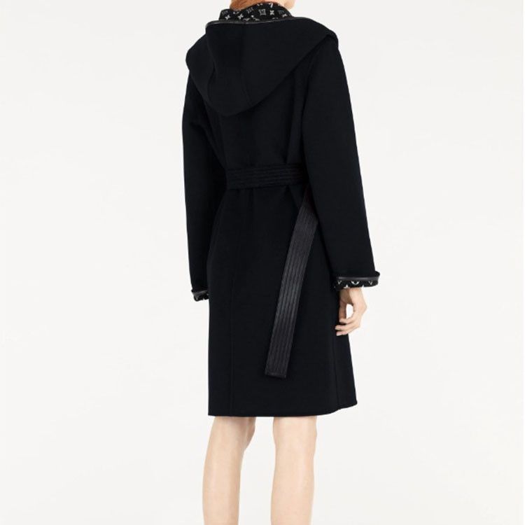 Louis Vuitton Louis Vuitton Monogram Hooded Wool Coat Size 38 Size XS / US 0-2 / IT 36-38 - 8 Thumbnail