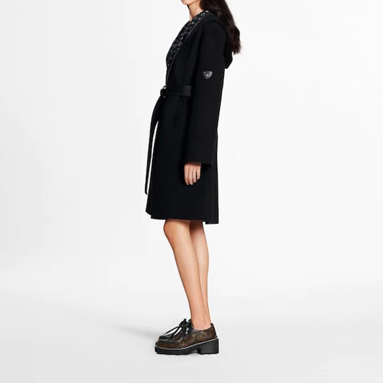 Louis Vuitton Louis Vuitton Monogram Hooded Wool Coat Size 38 Size XS / US 0-2 / IT 36-38 - 10 Thumbnail