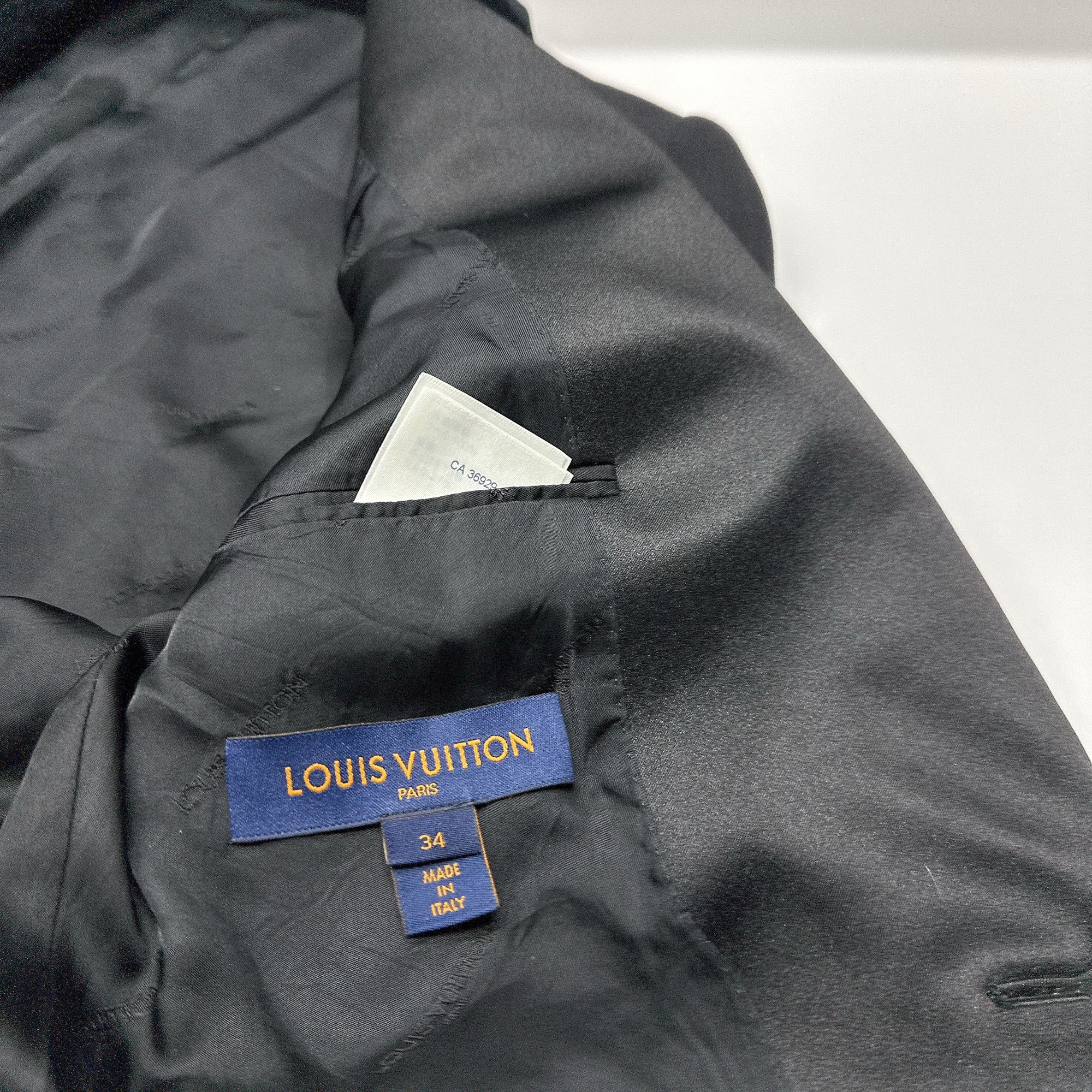 Louis Vuitton Louis Vuitton Split Sleeve Wool Blazer Size 34 Size XXS / US 00 / IT 34 - 3 Thumbnail