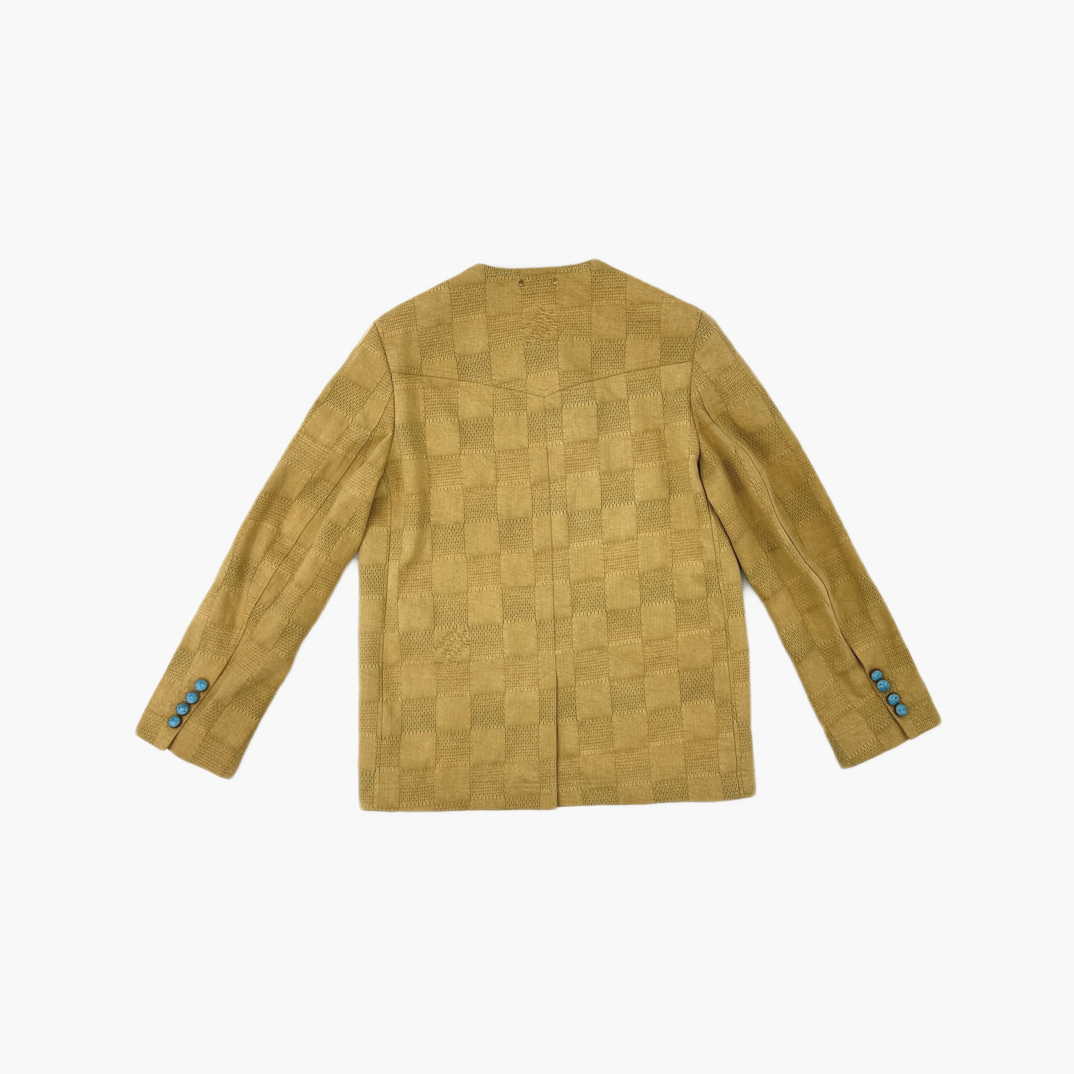 Louis Vuitton Louis Vuitton x Timberland Damier Collarless Jacket Size 48 Size US M / EU 48-50 / 2 - 2 Thumbnail