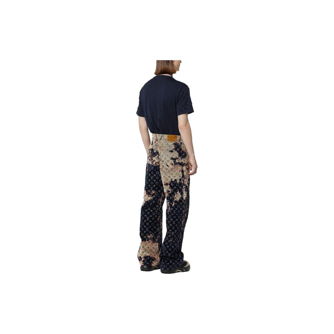 Louis Vuitton Louis Vuitton Monogram Bleach Effect Denim Jeans Size 32 Size US 32 / EU 48 - 10 Thumbnail