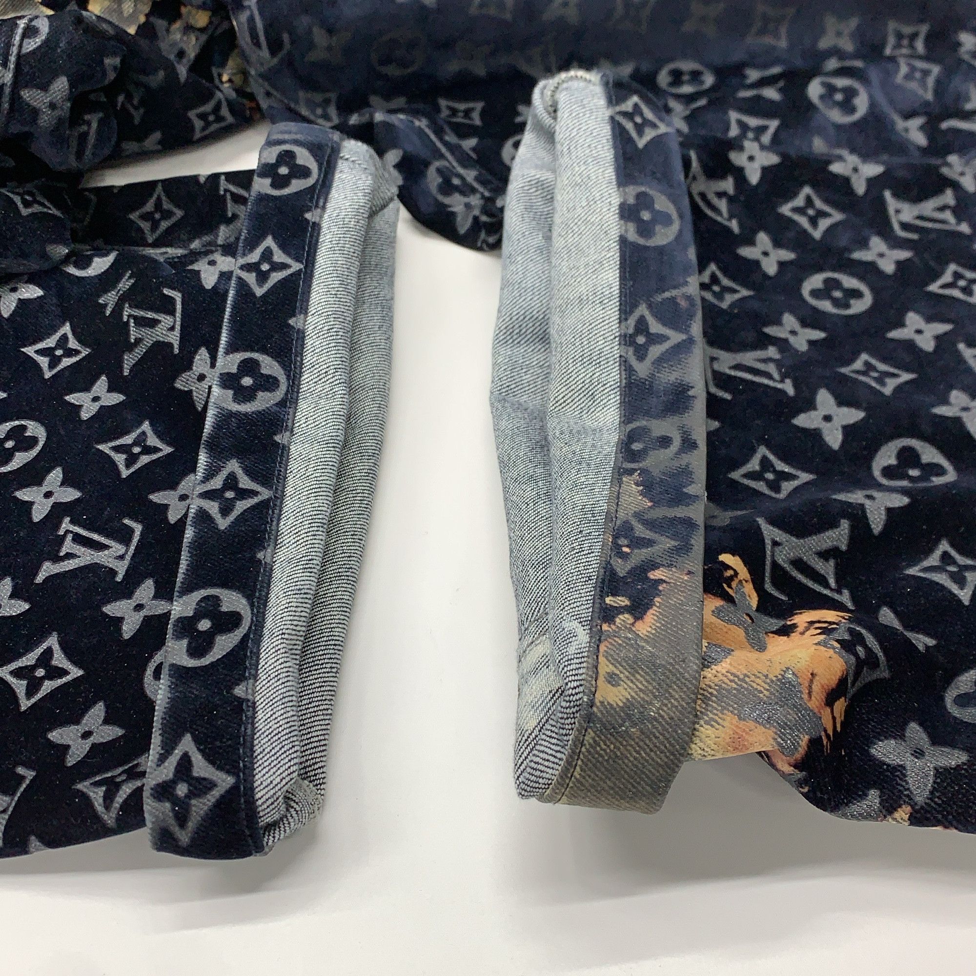 Louis Vuitton Louis Vuitton Monogram Bleach Effect Denim Jeans Size 32 Size US 32 / EU 48 - 6 Thumbnail