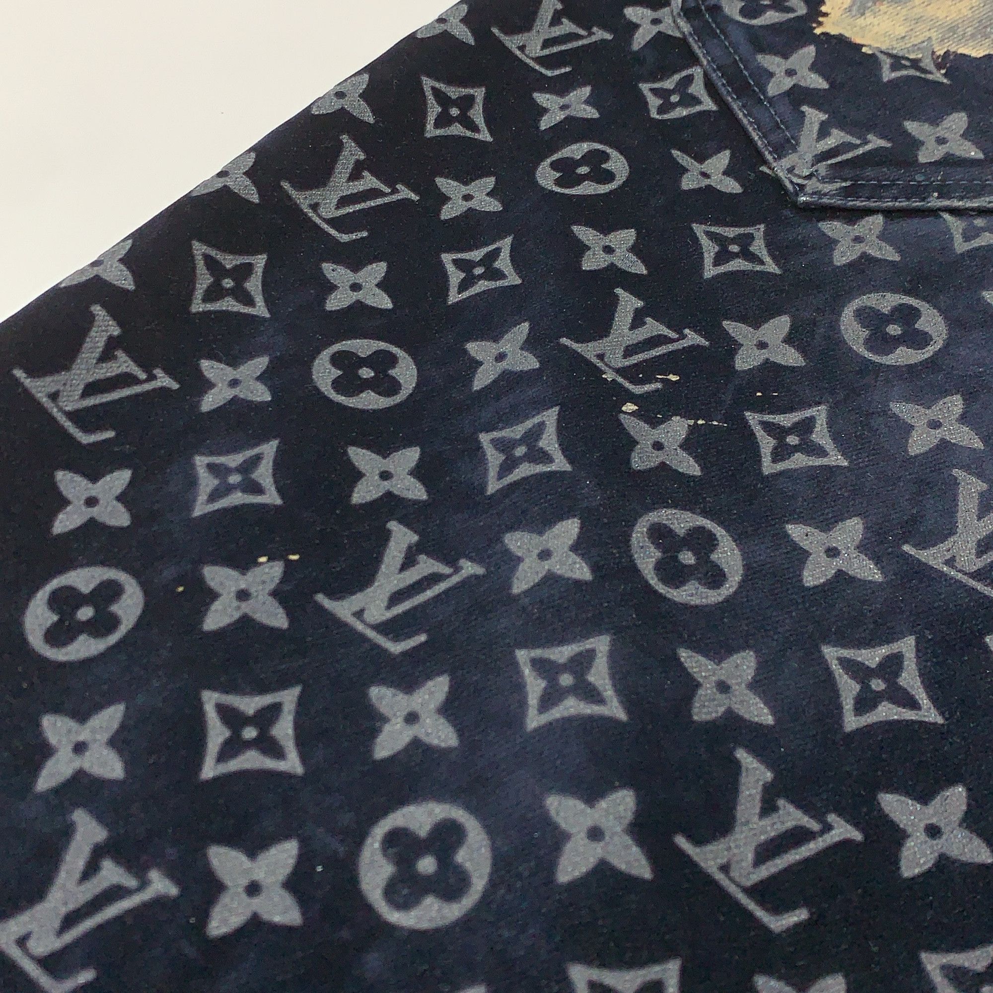 Louis Vuitton Louis Vuitton Monogram Bleach Effect Denim Jeans Size 32 Size US 32 / EU 48 - 8 Thumbnail