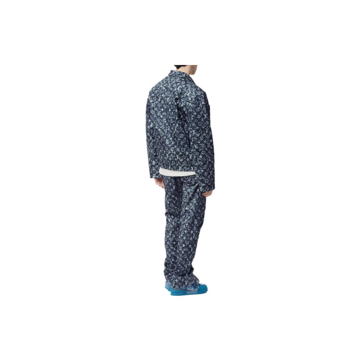 Louis Vuitton Louis Vuitton Monogram Denim Jacket Blue Size 50 Size US M / EU 48-50 / 2 - 10 Thumbnail