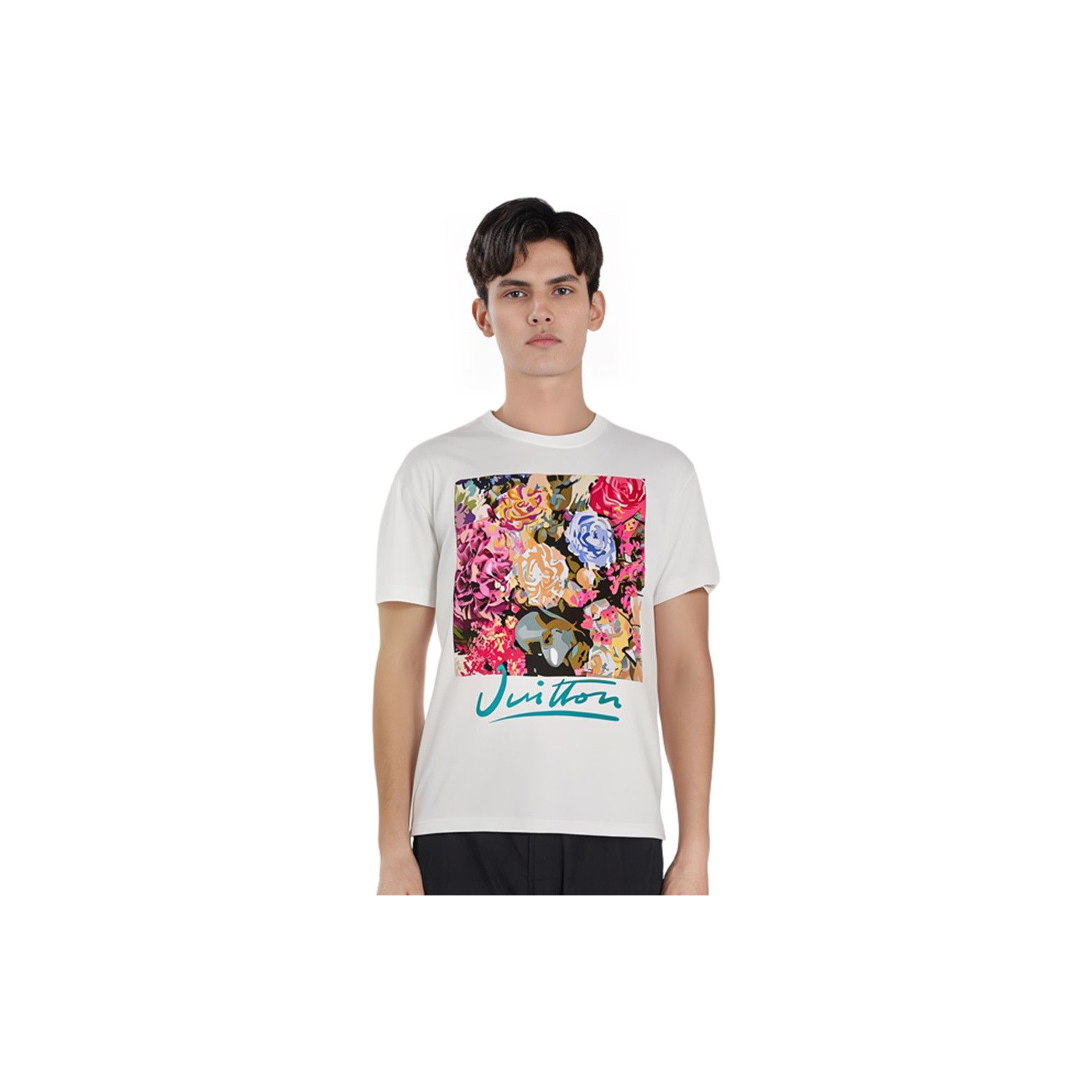 Louis Vuitton Louis Vuitton Floral Print T-Shirt XS Size US XS / EU 42 / 0 - 11 Thumbnail