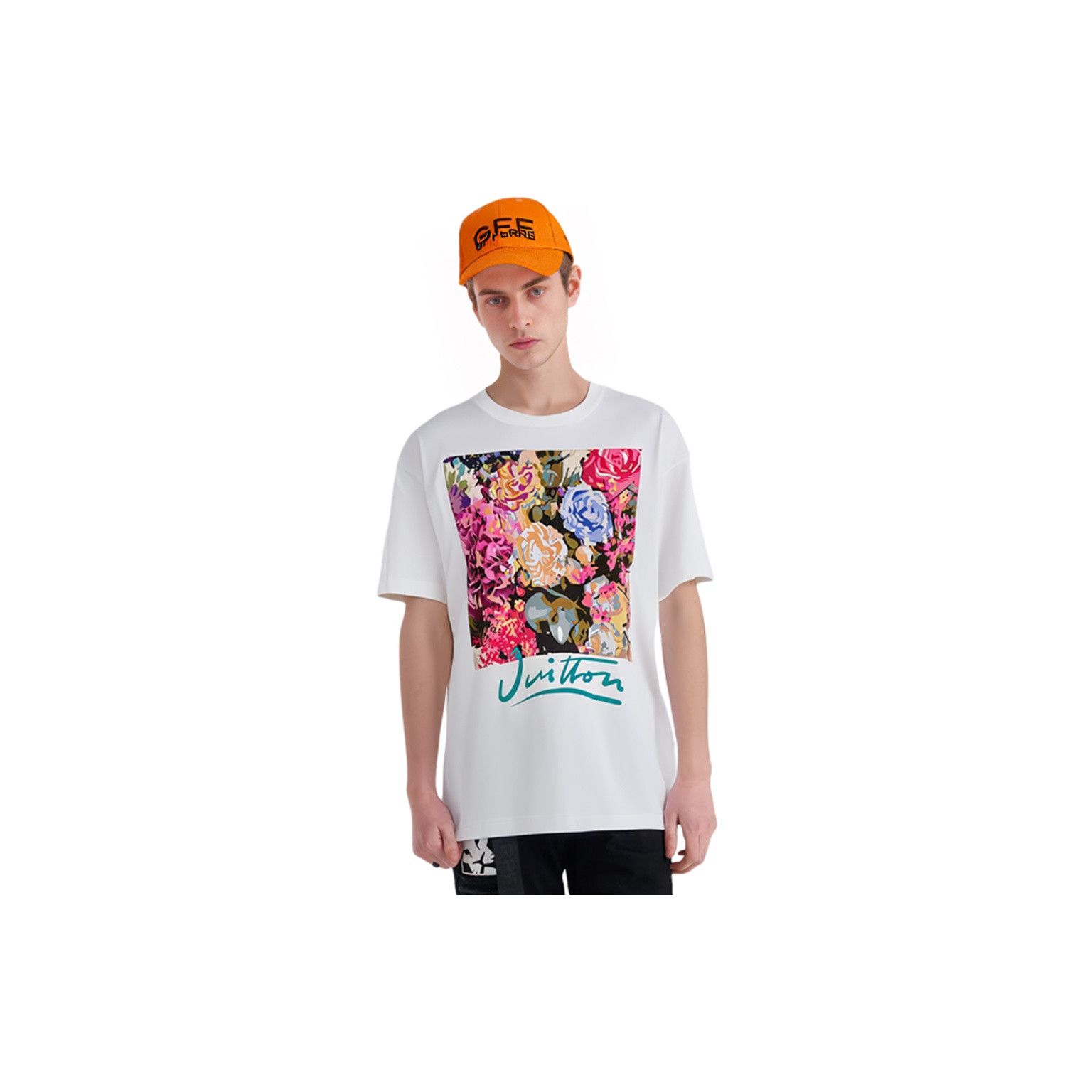 Louis Vuitton Louis Vuitton Floral Print T-Shirt XS Size US XS / EU 42 / 0 - 9 Thumbnail