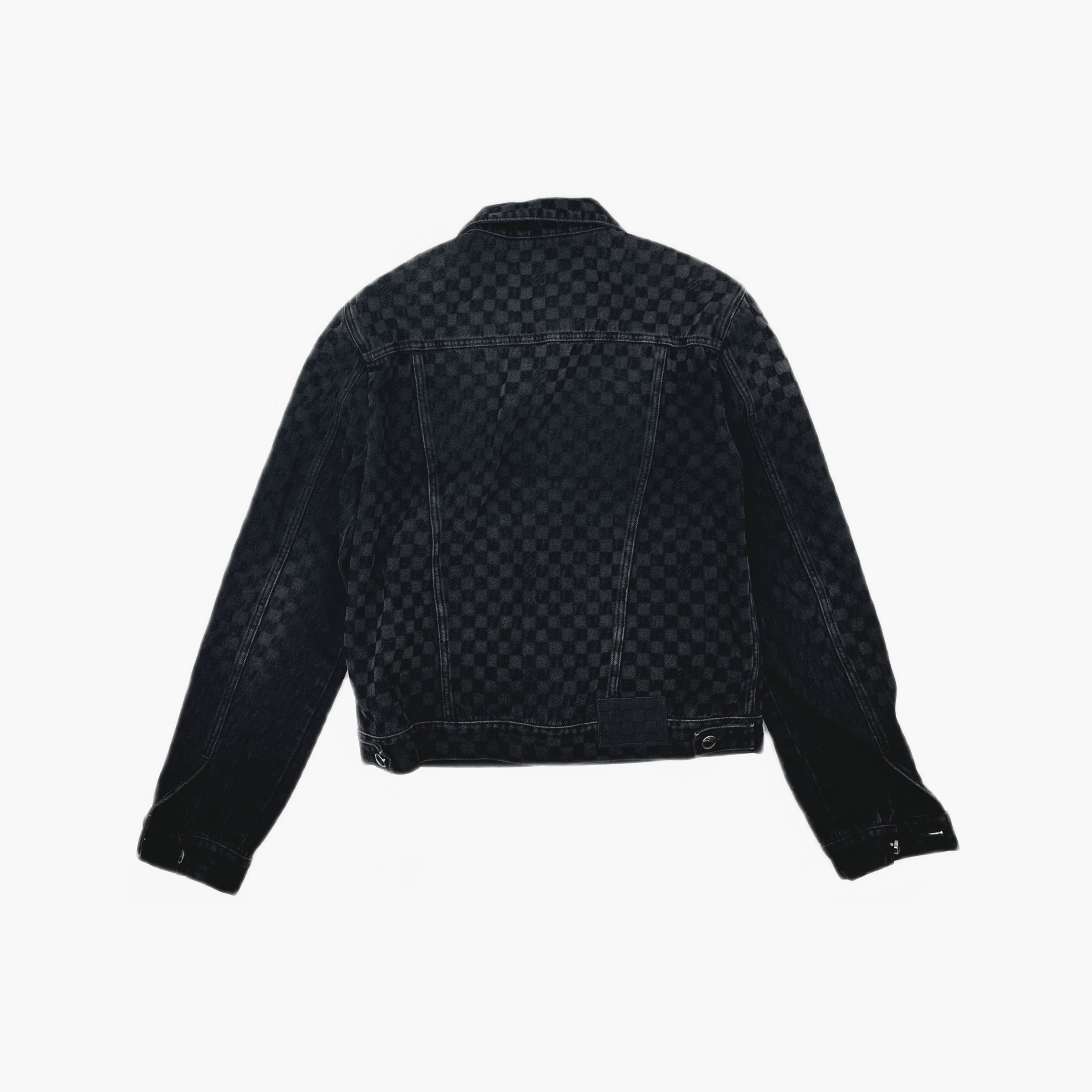 Louis Vuitton Louis Vuitton Damier Check Denim Jacket Size M Size US M / EU 48-50 / 2 - 2 Thumbnail