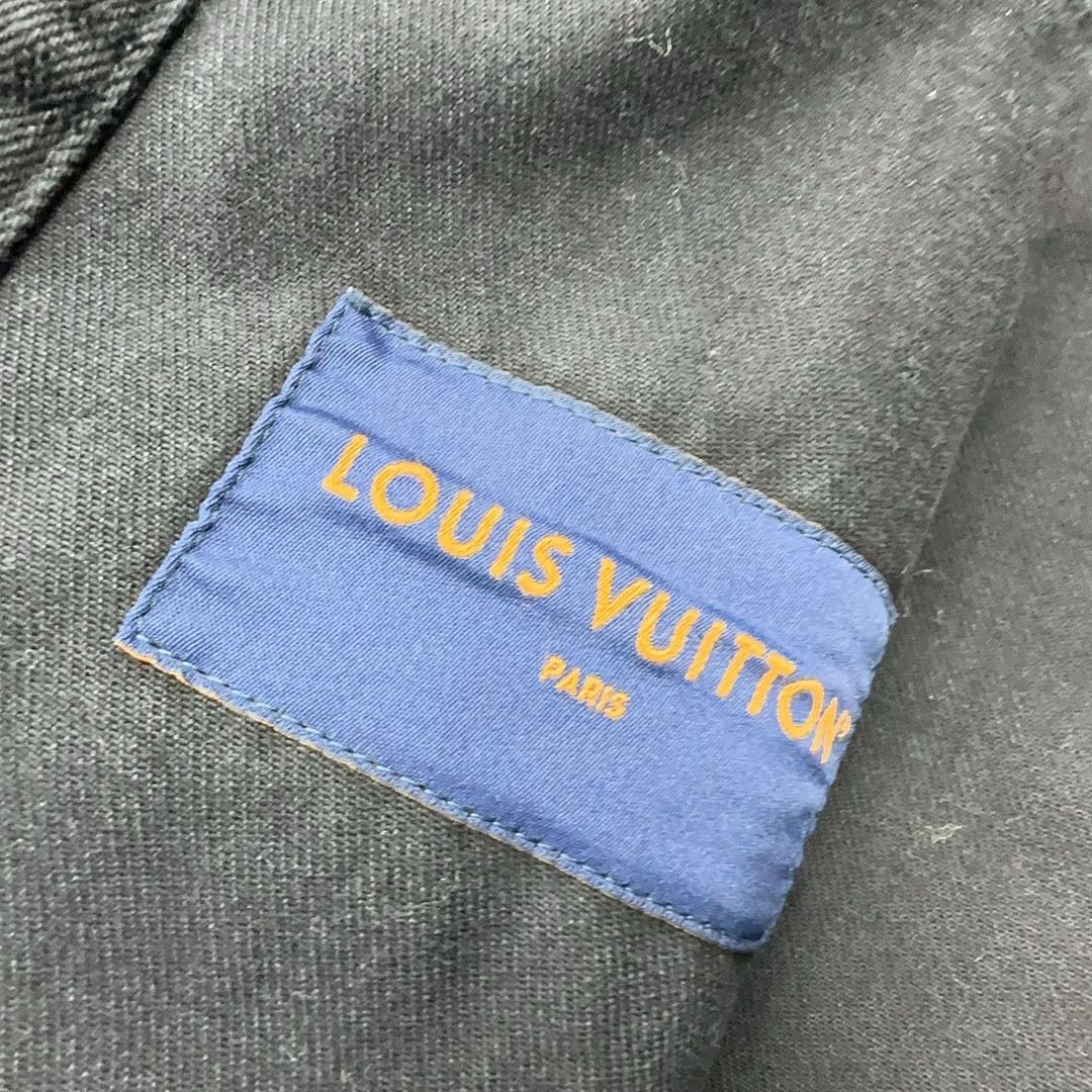 Louis Vuitton Louis Vuitton Damier Check Denim Jacket Size M Size US M / EU 48-50 / 2 - 4 Thumbnail