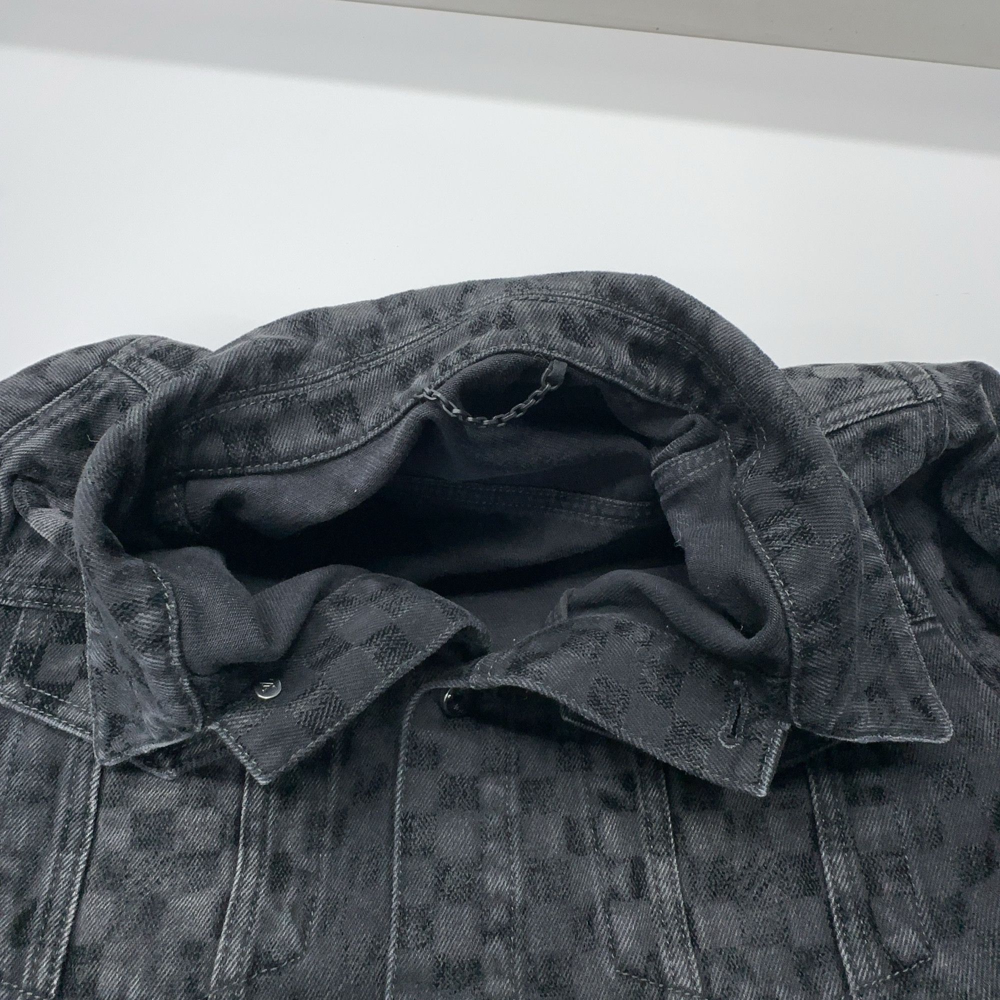 Louis Vuitton Louis Vuitton Damier Check Denim Jacket Size M Size US M / EU 48-50 / 2 - 5 Thumbnail