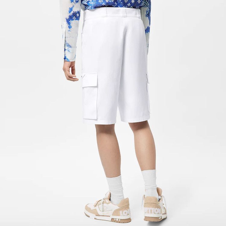 Louis Vuitton Louis Vuitton White Cargo Shorts Size 36 Size US 36 / EU 52 - 11 Thumbnail