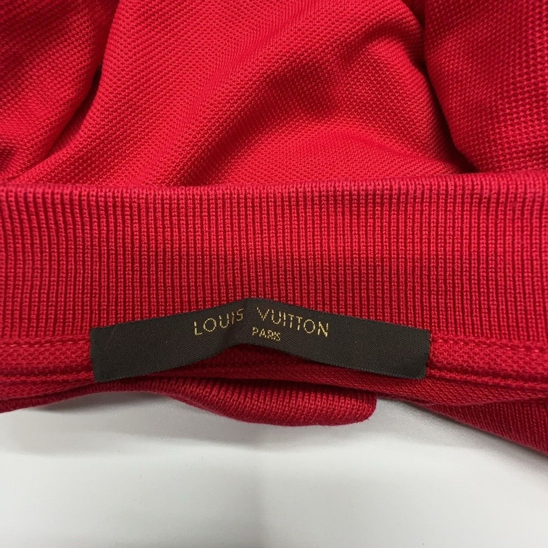 Louis Vuitton Louis Vuitton Red Polo Shirt Size XL Size US XL / EU 56 / 4 - 3 Thumbnail